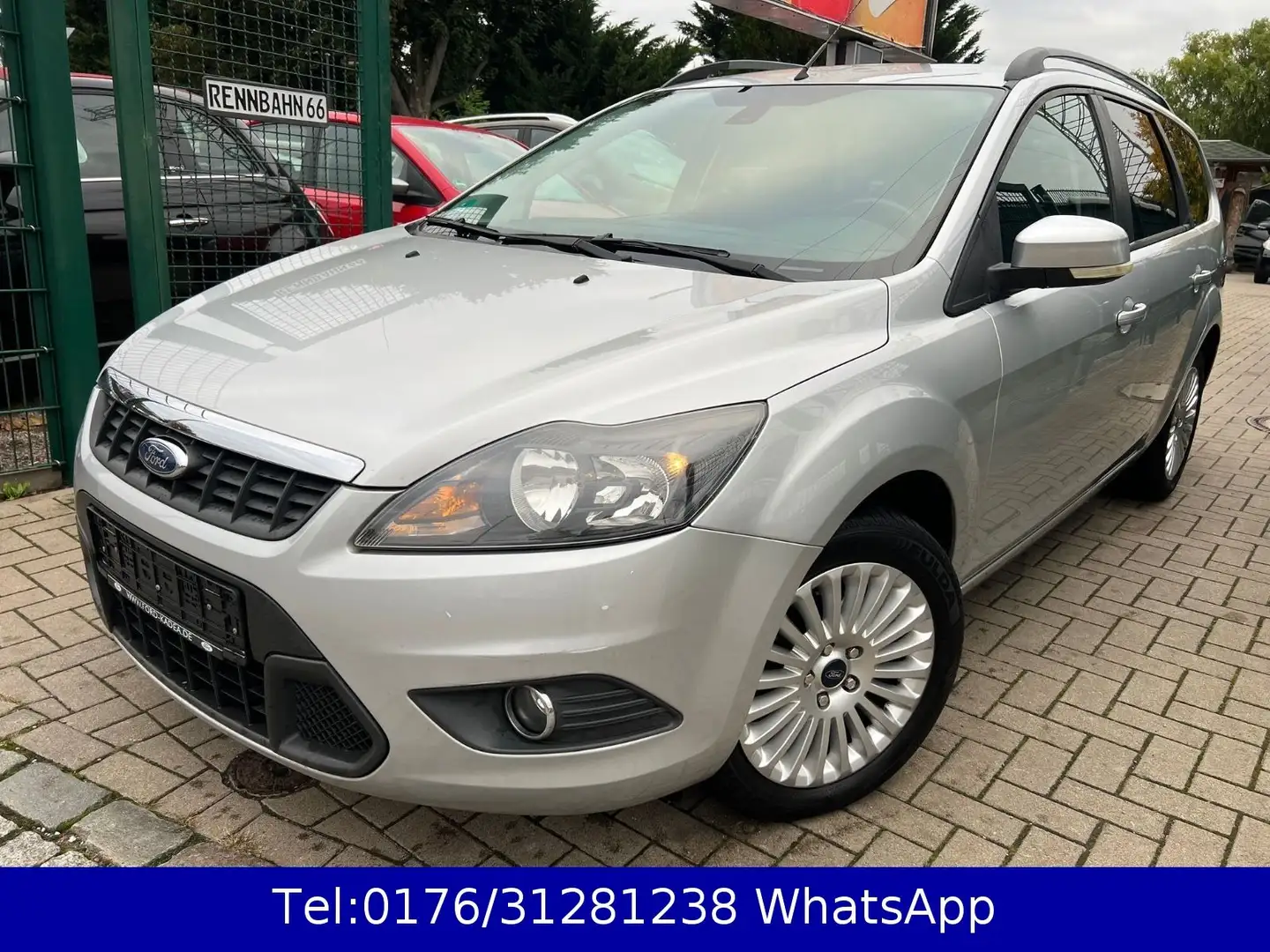 Ford Focus Turnier Titanium 1.6 !! Tüv 2027 Klima Silber - 1