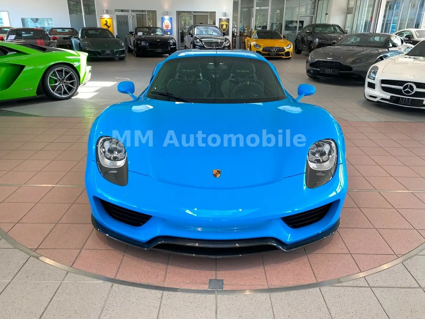 Porsche 918 Spyder  "550 KM" Azul - 2