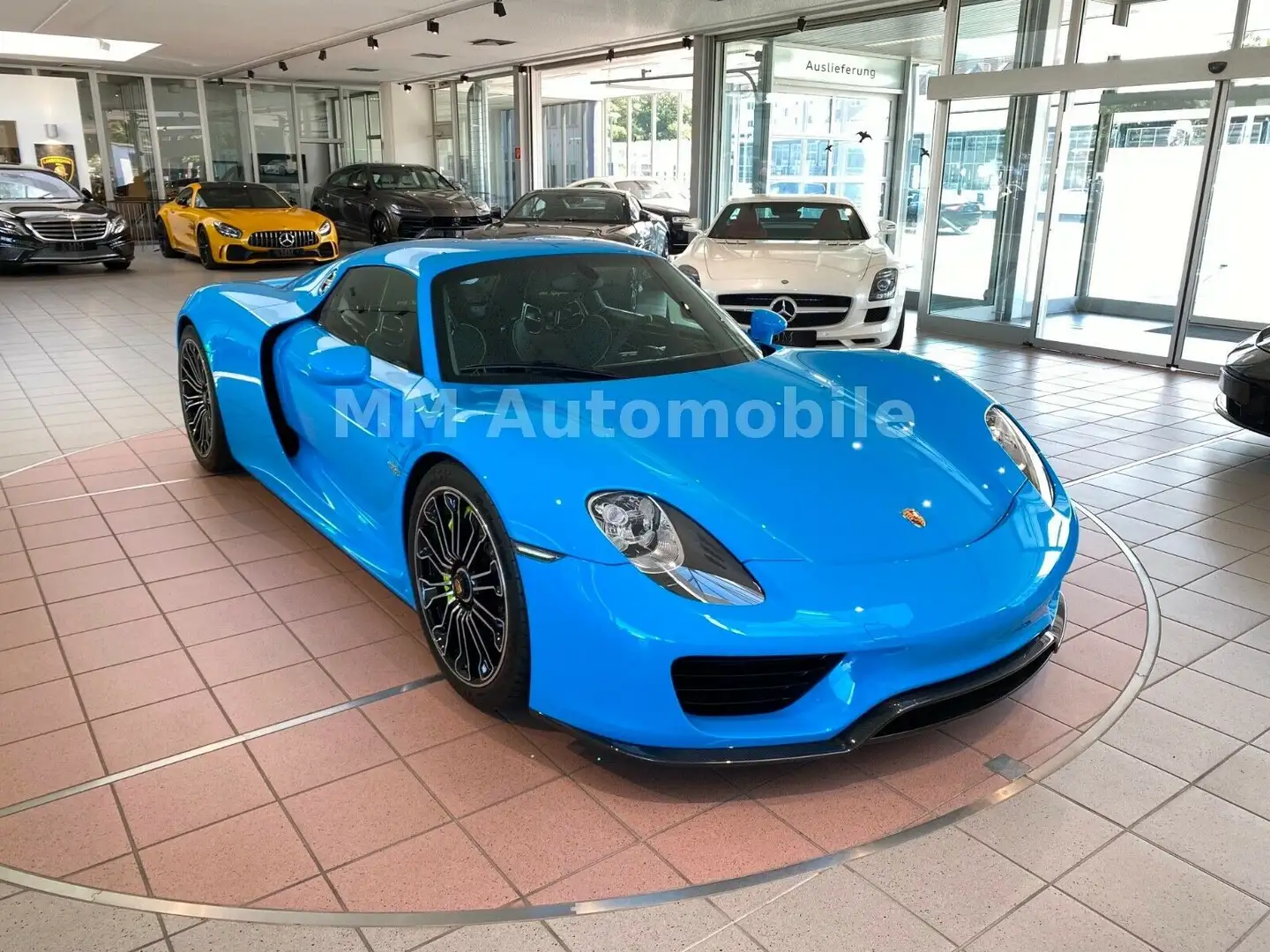Porsche 918 Spyder  "550 KM" Azul - 1