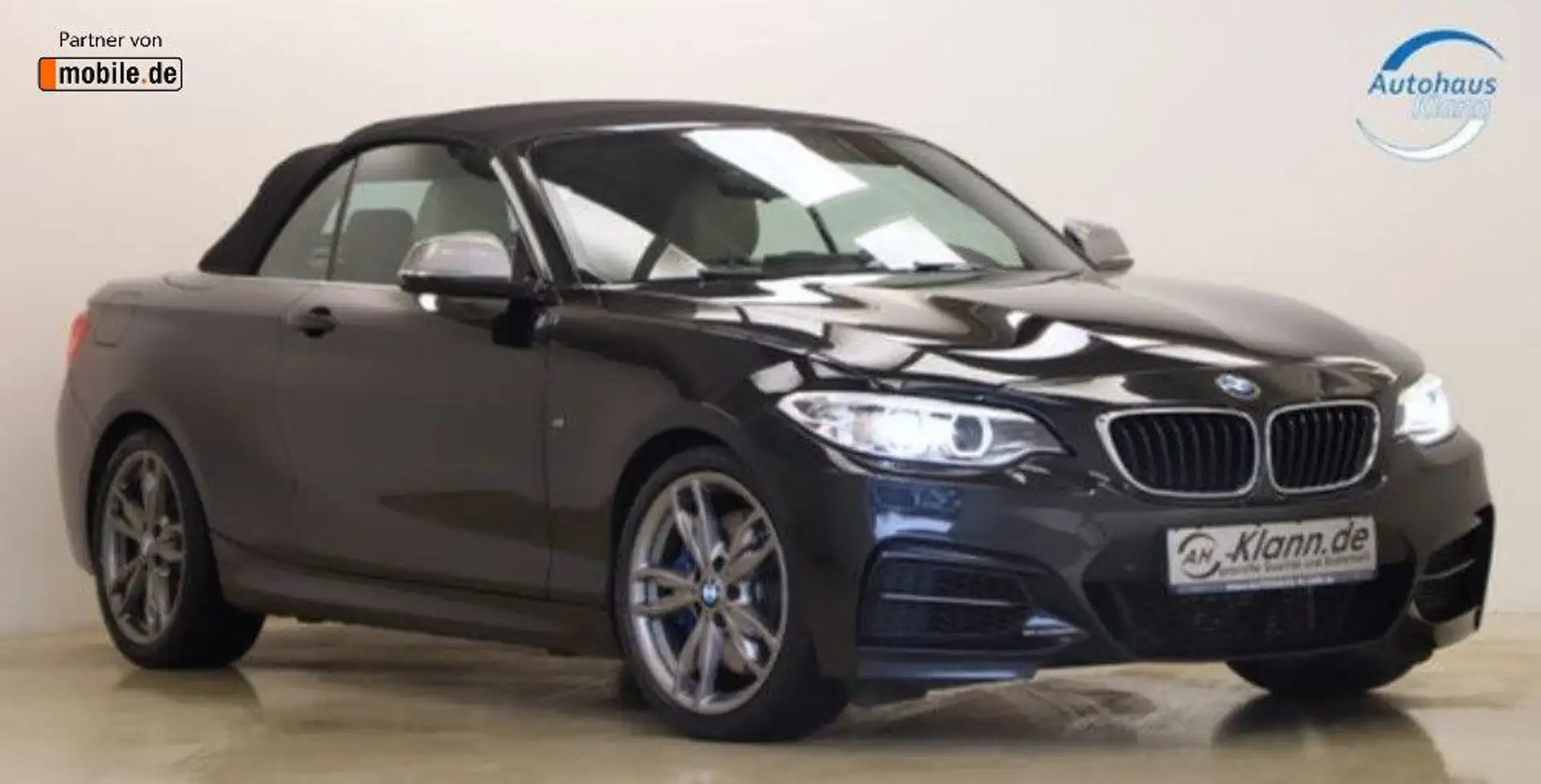 BMW 235 3.0 326PS Cabrio Memory Navi H&K M-ESD Schwarz - 1