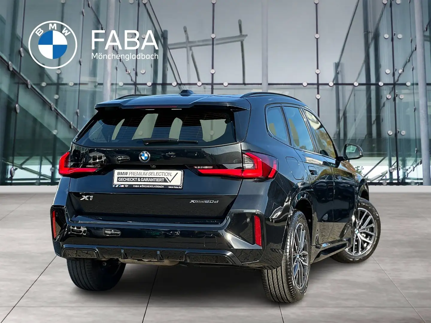 BMW X1 xDrive20d M Sportpaket HK HiFi DAB LED Shz Schwarz - 2