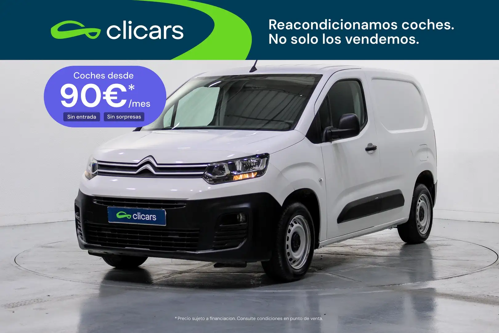 Citroen Berlingo Van BlueHDi S&S Talla M Control 100 Blanco - 1