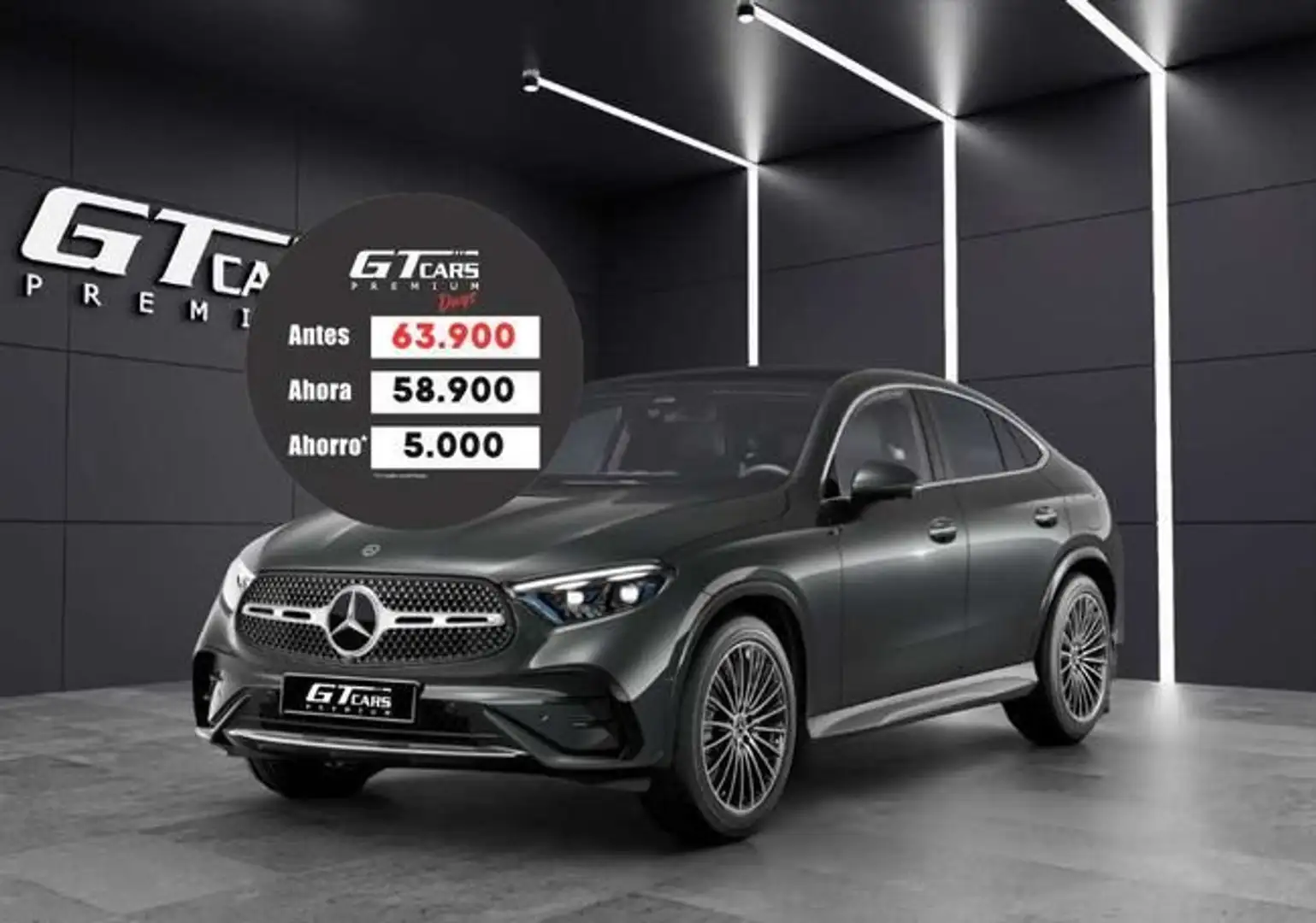 Mercedes-Benz GLC 63 AMG 300e 4MATIC Gris - 1