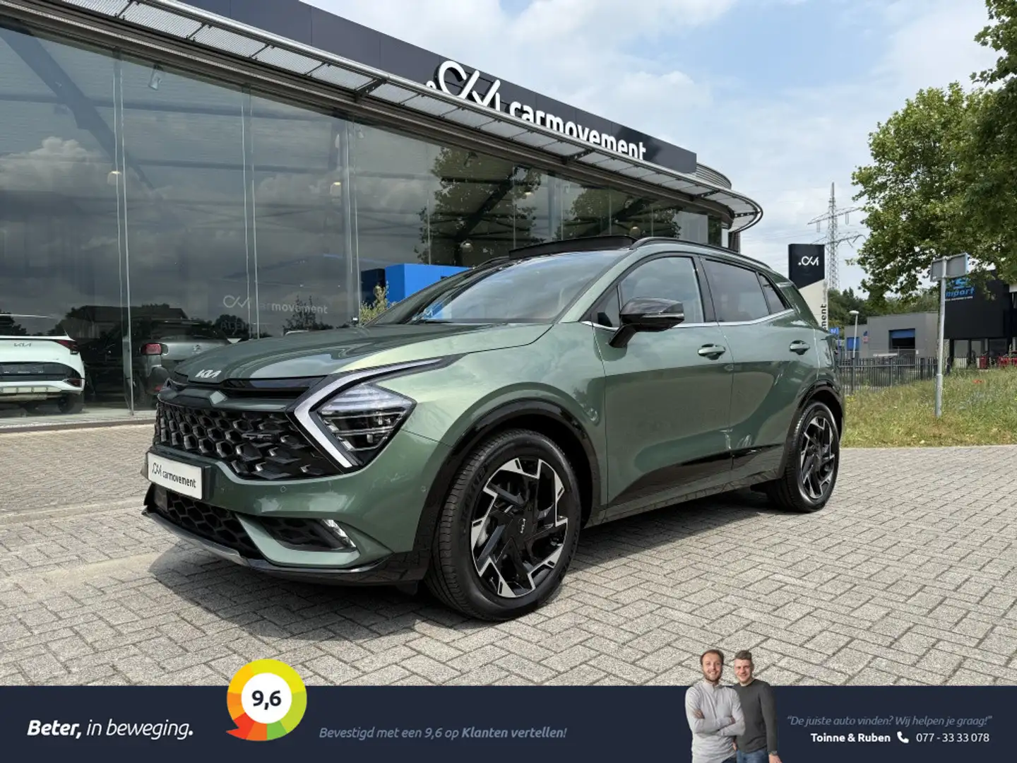 Kia Sportage 1.6 T-GDI Plug-in Hybrid 265PK GT-PlusLine | 1ste Groen - 1