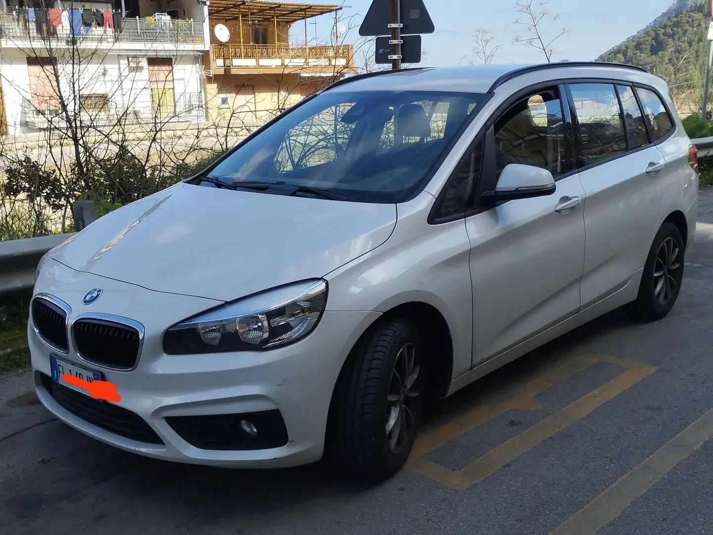 BMW 216 216dGranTourerLuxury+7p.t Bianco - 1