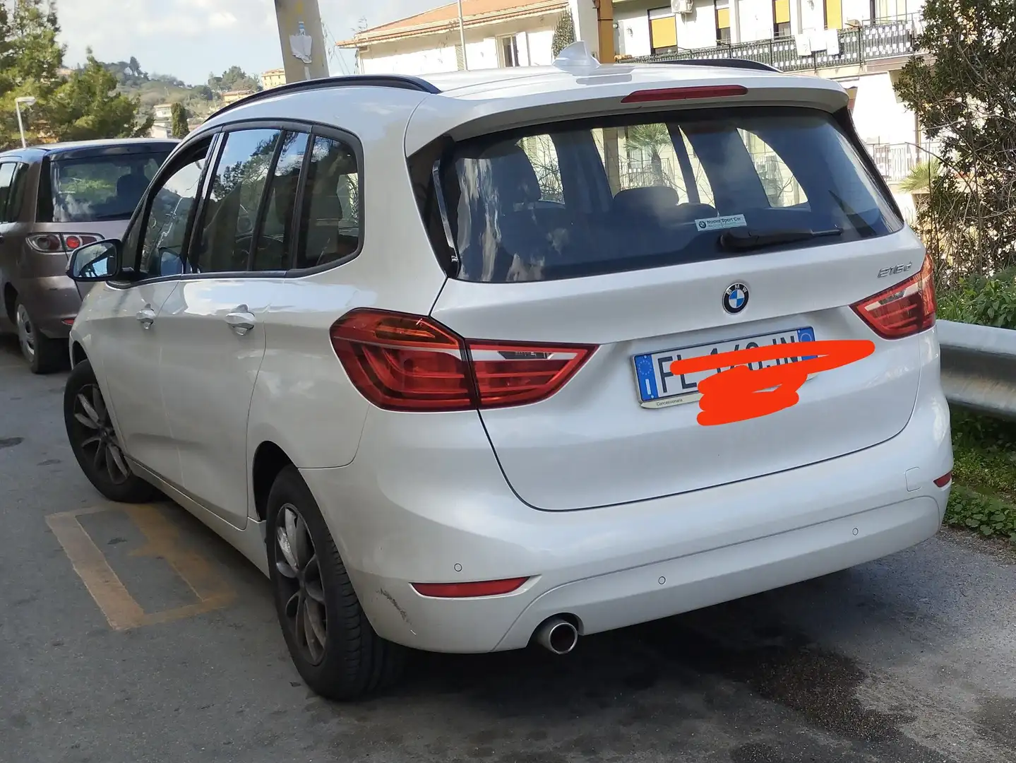 BMW 216 216dGranTourerLuxury+7p.t Bianco - 2