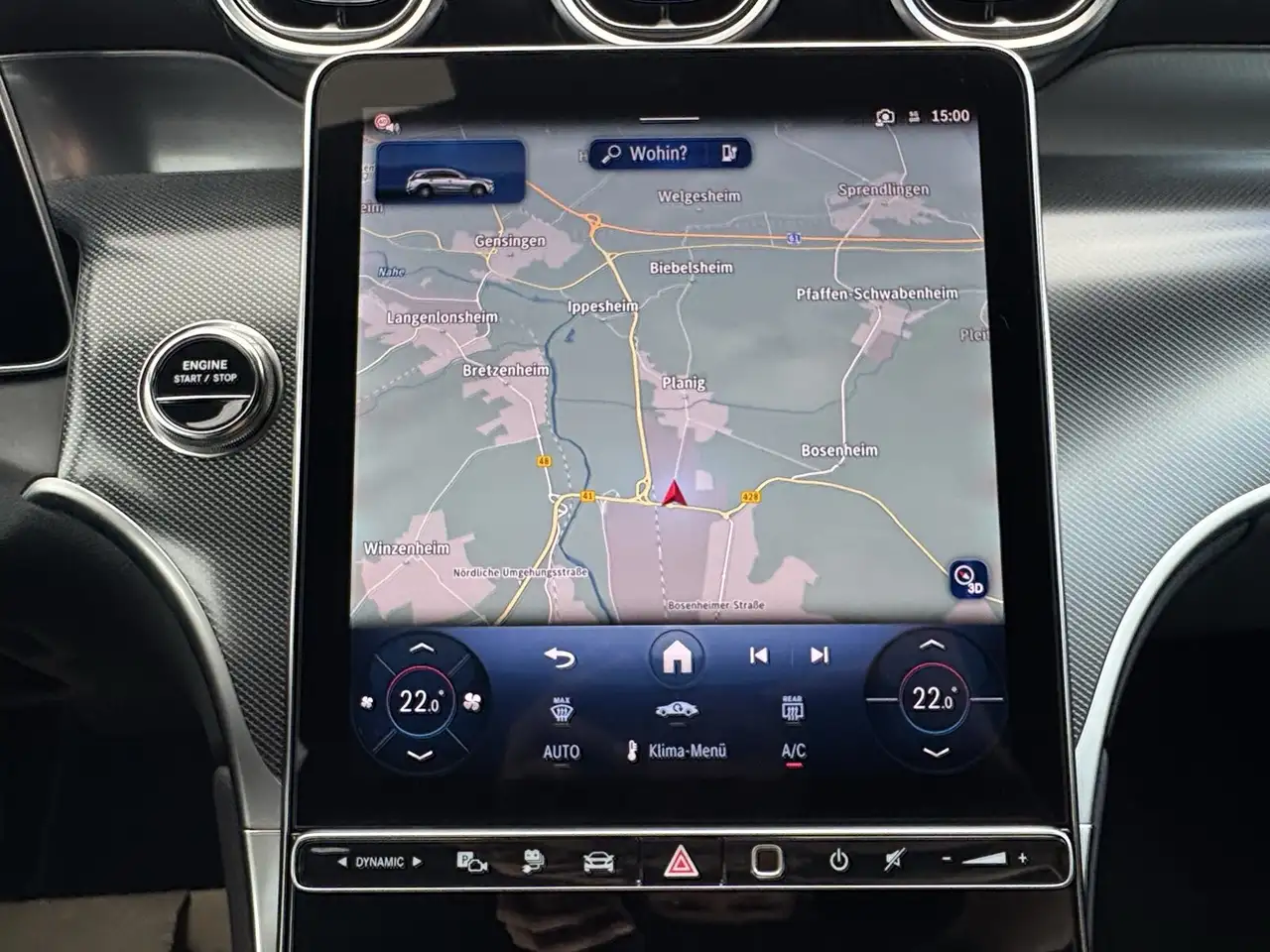 Mercedes-Benz GLC 300 de 4M AVANTGARDE NAVI+AHK+KAM+LED+MEMORY, миниатюра 15