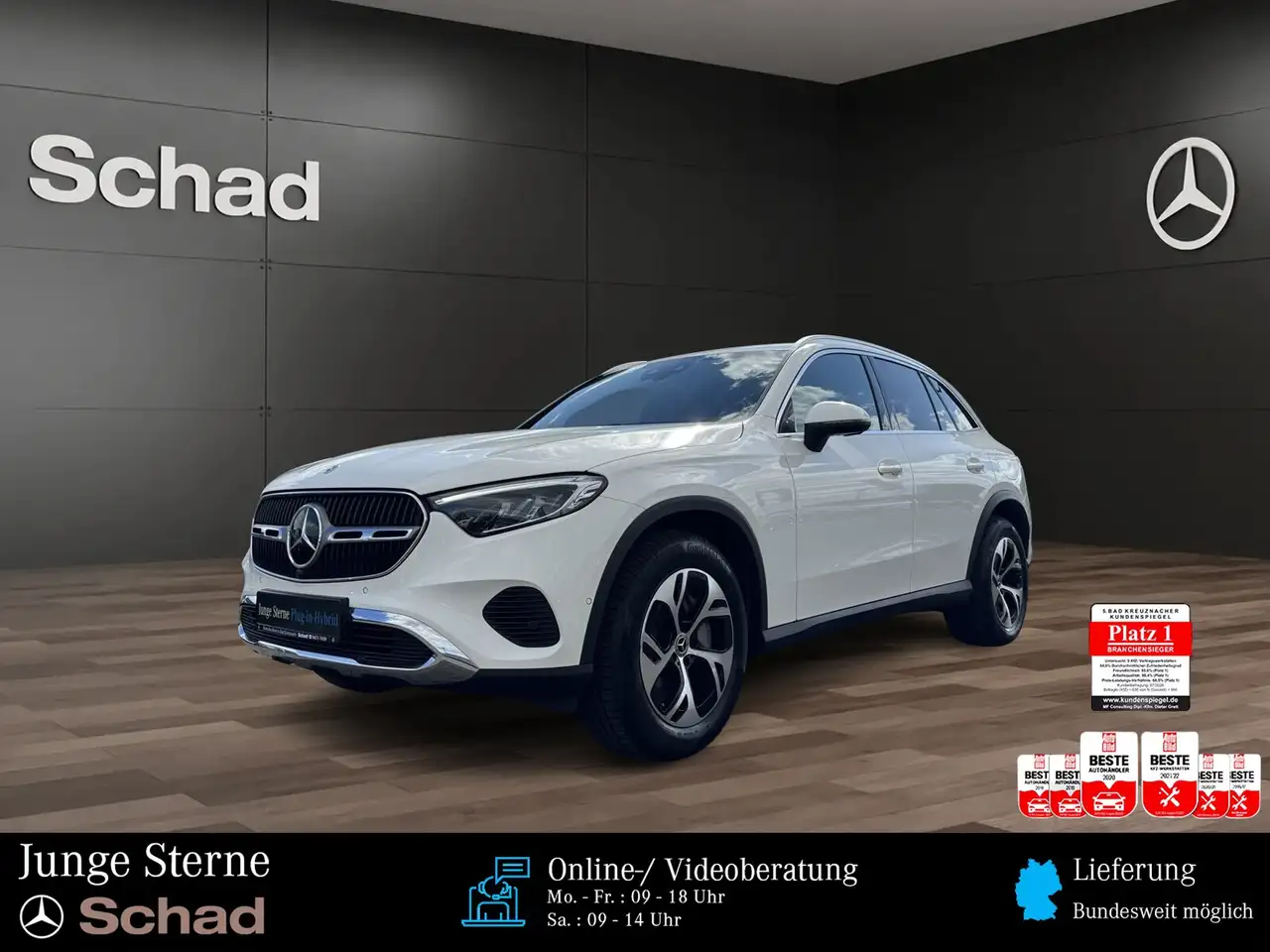 Mercedes-Benz GLC 300 de 4M AVANTGARDE NAVI+AHK+KAM+LED+MEMORY