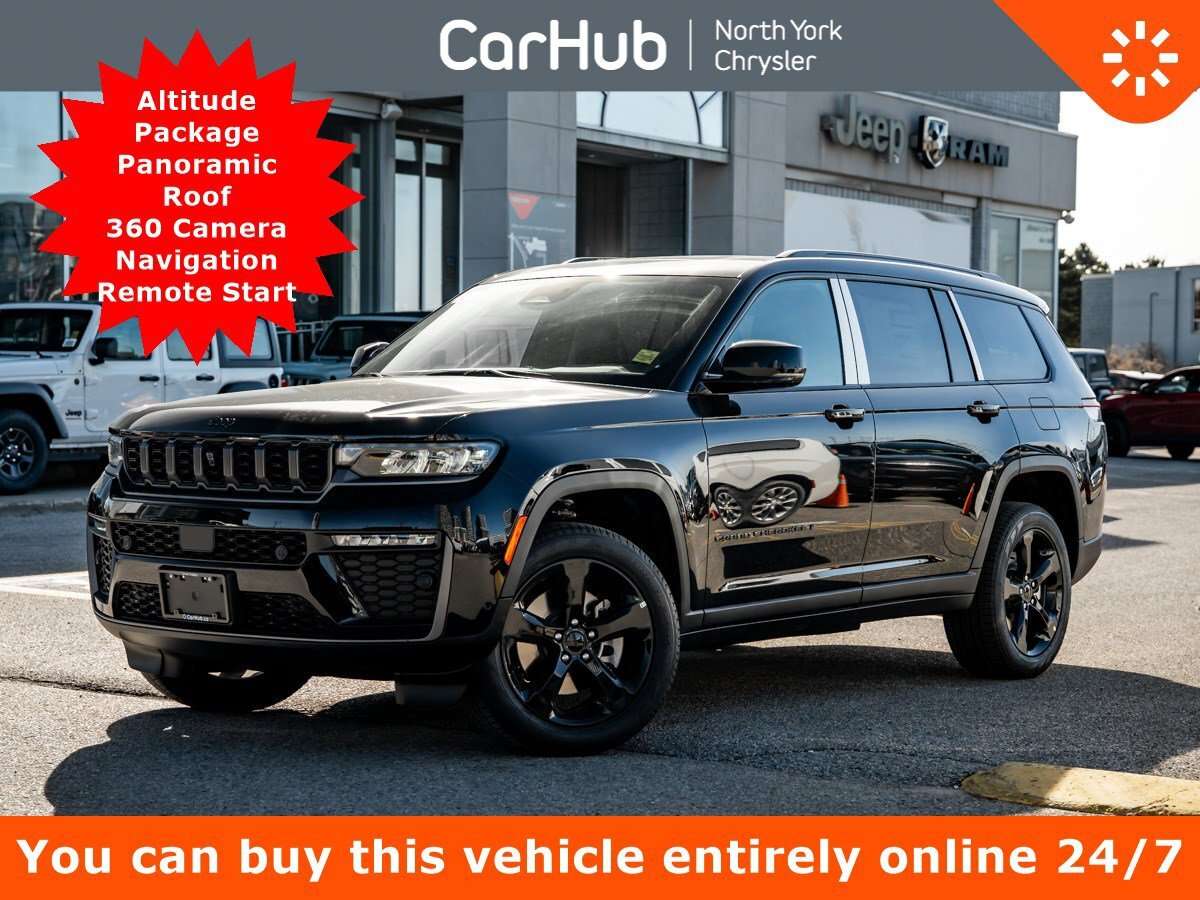2026 Jeep Grand Cherokee Limited Altitude Package Panoroof 360 Cam Navi Rem