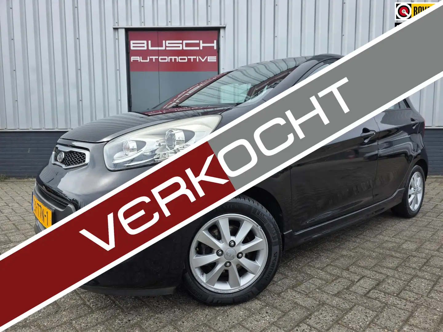 Kia Picanto 1.0 CVVT 5 deurs Plus Pack APPLE CARPLAY ANDROID Noir - 1