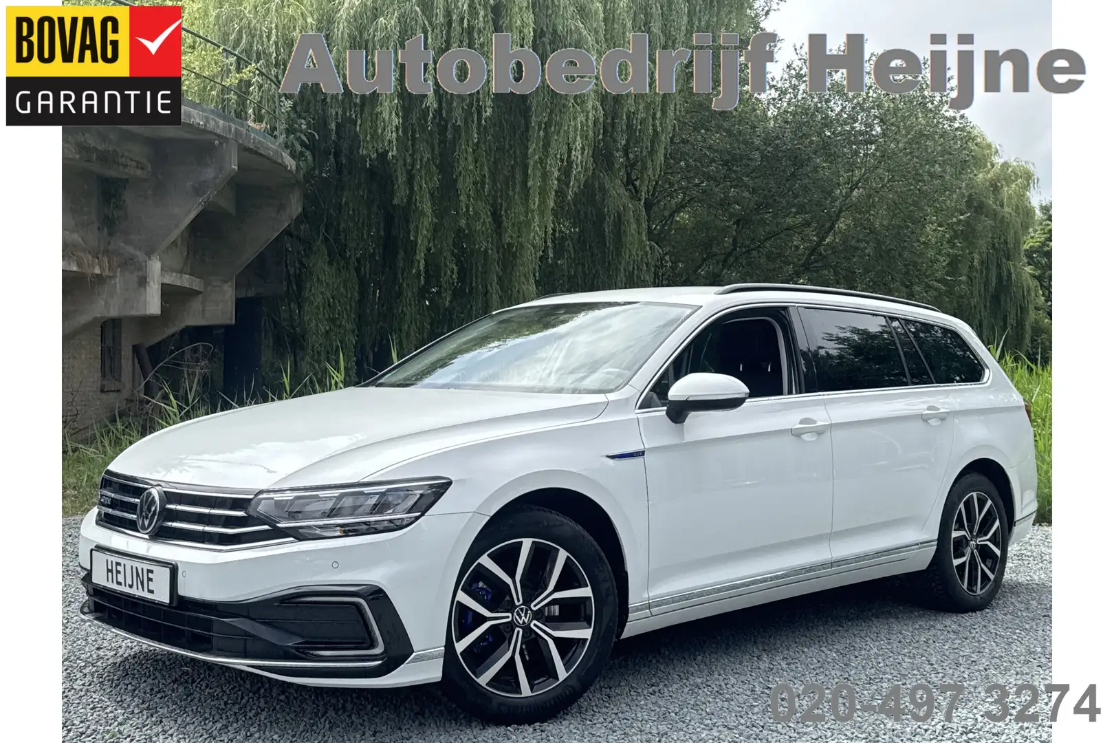 Volkswagen Passat Variant GTE 218PK DSG HYBRID GTE BUSINESS CAMERA/NAVI/STUU Blanc - 1