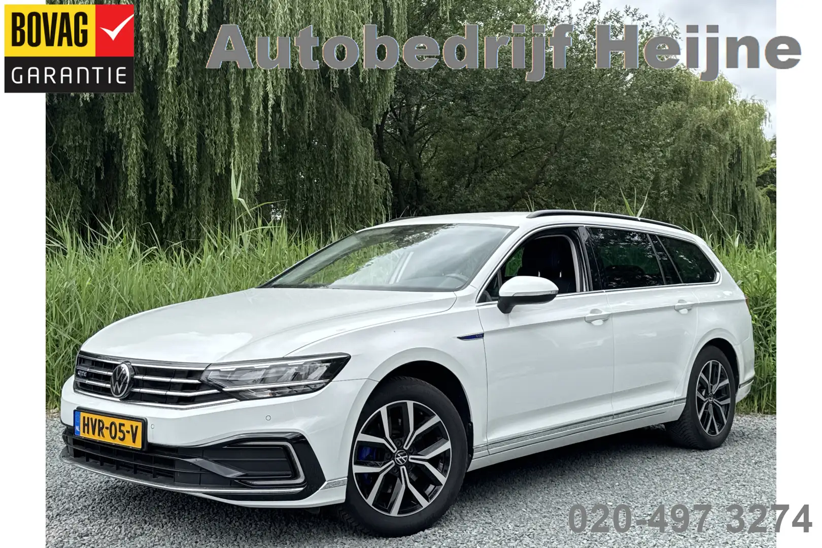Volkswagen Passat Variant GTE 218PK DSG HYBRID GTE BUSINESS CAMERA/NAVI/STUU Blanco - 1