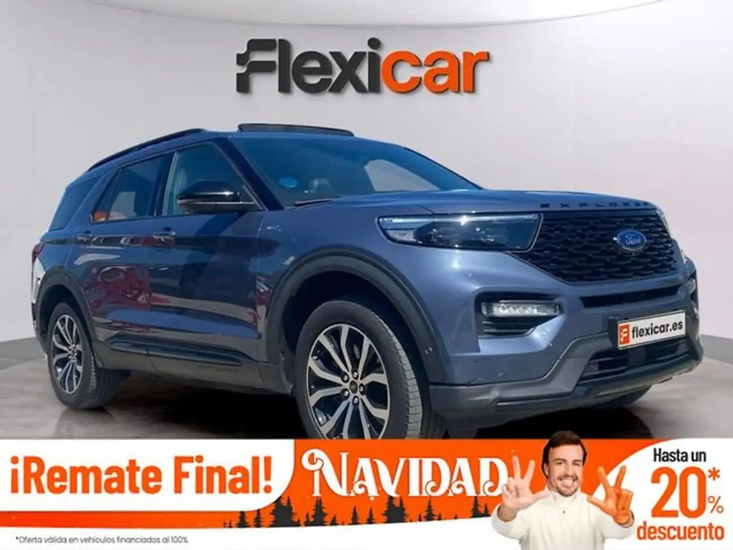 Ford Explorer 3.0 PHEV AWD ST Line Bleu - 1