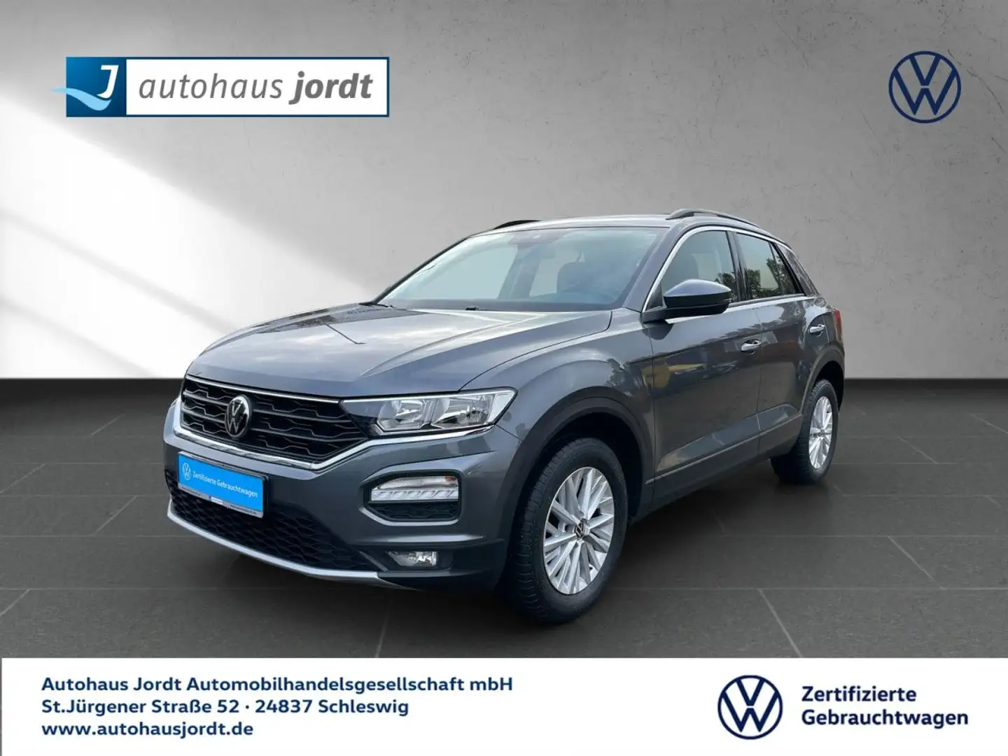 Volkswagen T-Roc 1.5 TSI OPF Style 6-Gang RFK DAB+ ACC SHZ Grau - 1