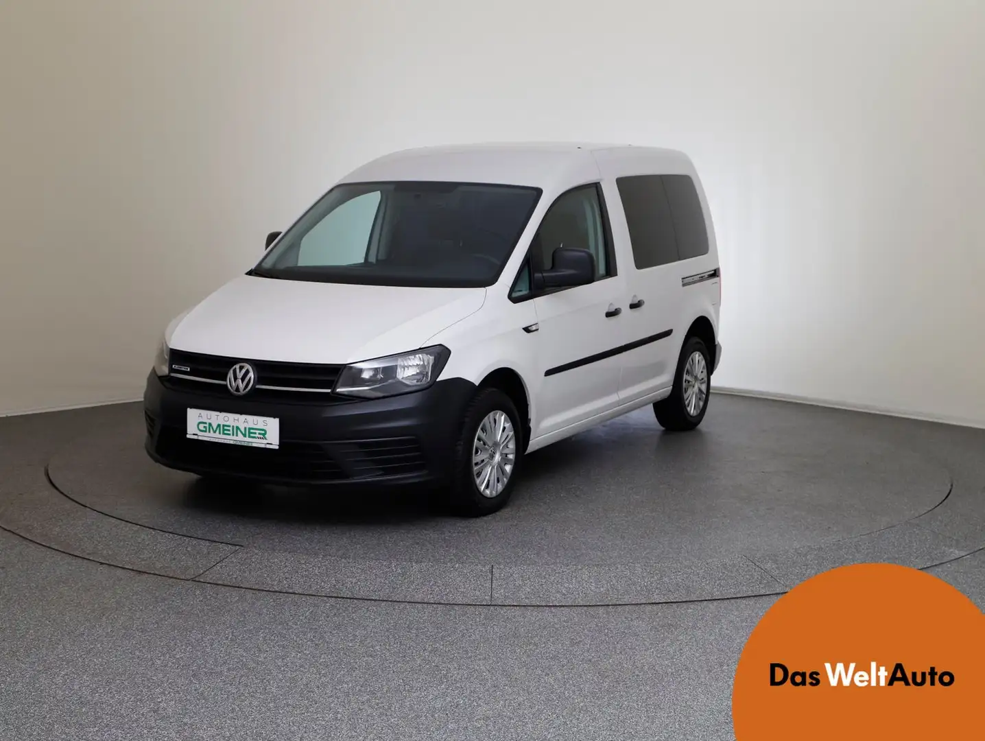 Volkswagen Caddy Kombi TGI Weiß - 1