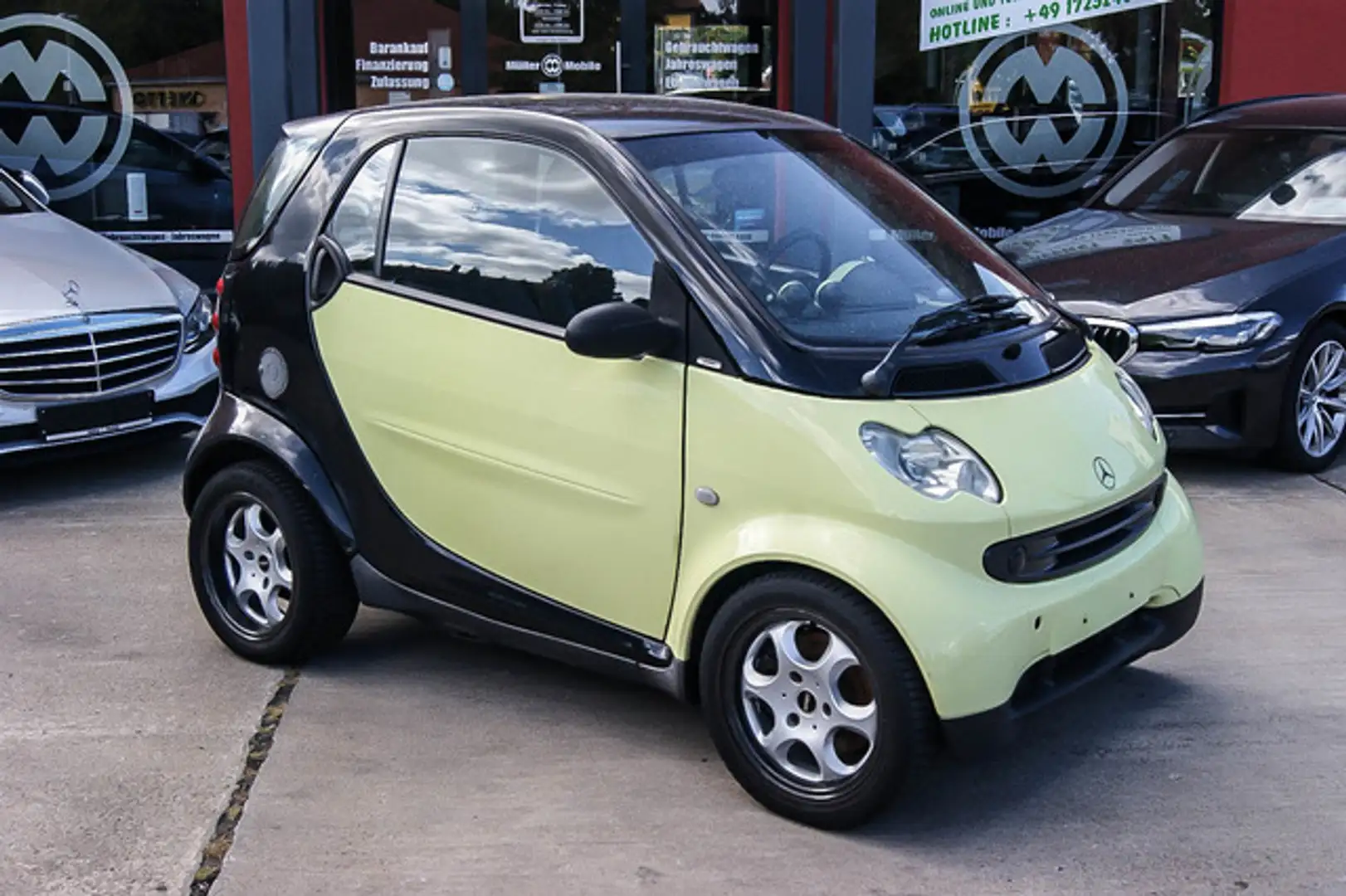 smart forTwo city-coupe Pulse KLIMAAUTOMATIK PANORAMA Pulse Verde - 2