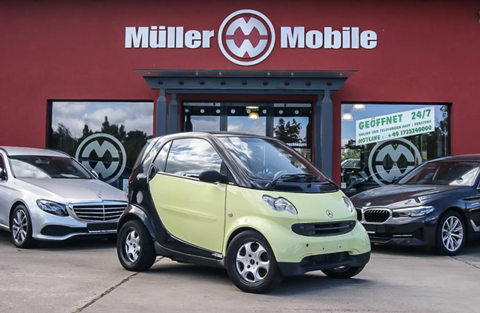 smart forTwo city-coupe Pulse KLIMAAUTOMATIK PANORAMA Pulse Verde - 1