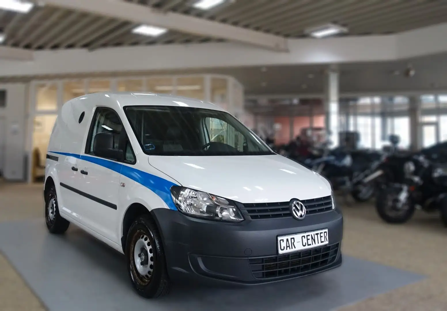 Volkswagen Caddy Kasten EcoProfi 1.6 LKW Zu/FSP/AHKv/MWST Weiß - 1