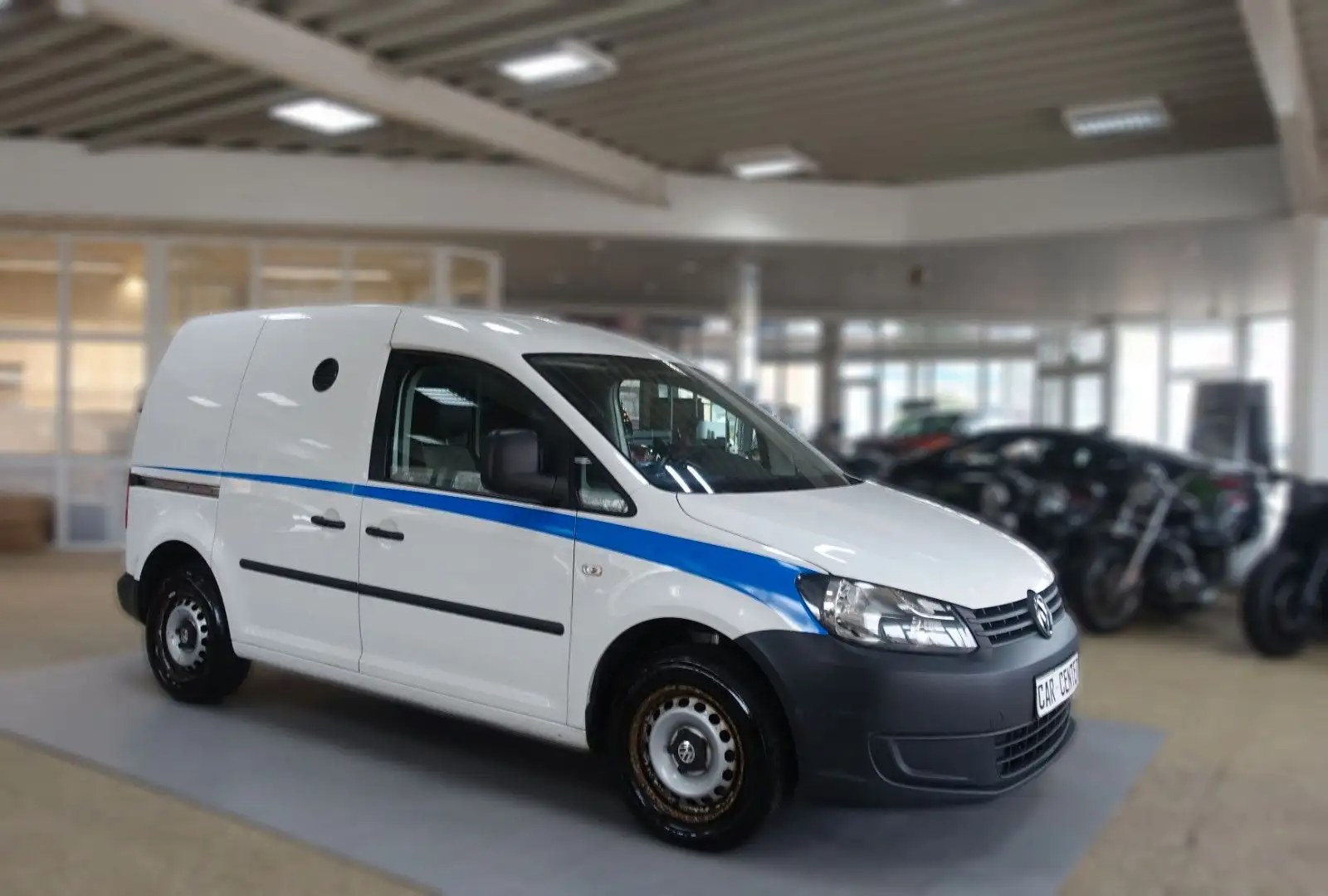 Volkswagen Caddy Kasten EcoProfi 1.6 LKW Zu/FSP/AHKv/MWST Weiß - 2
