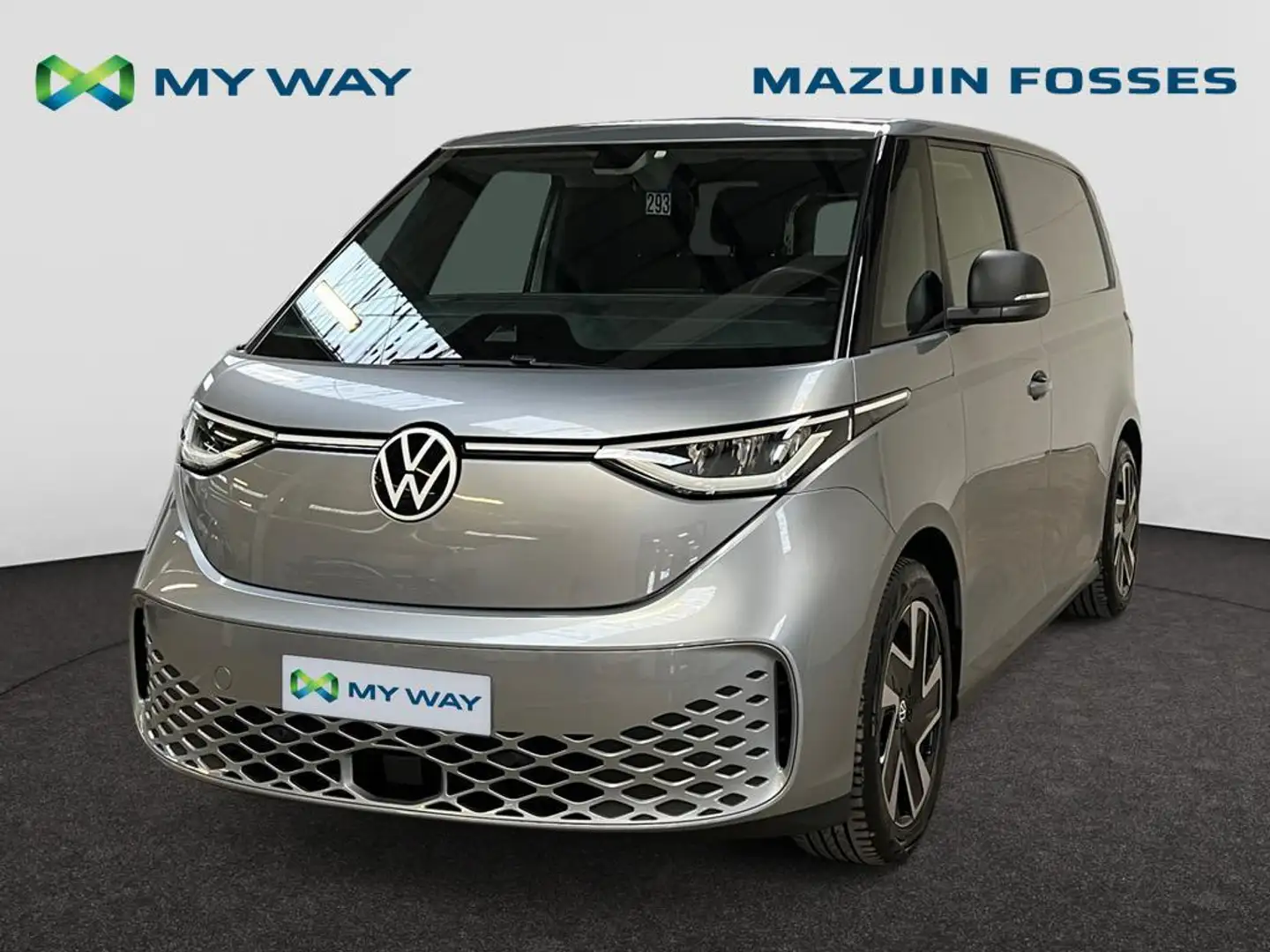 Volkswagen ID. Buzz ID. Buzz Cargo 150 kW (204 ch) 77 kWh RWD Empattement: 2989 mm (NWB) Gris - 1