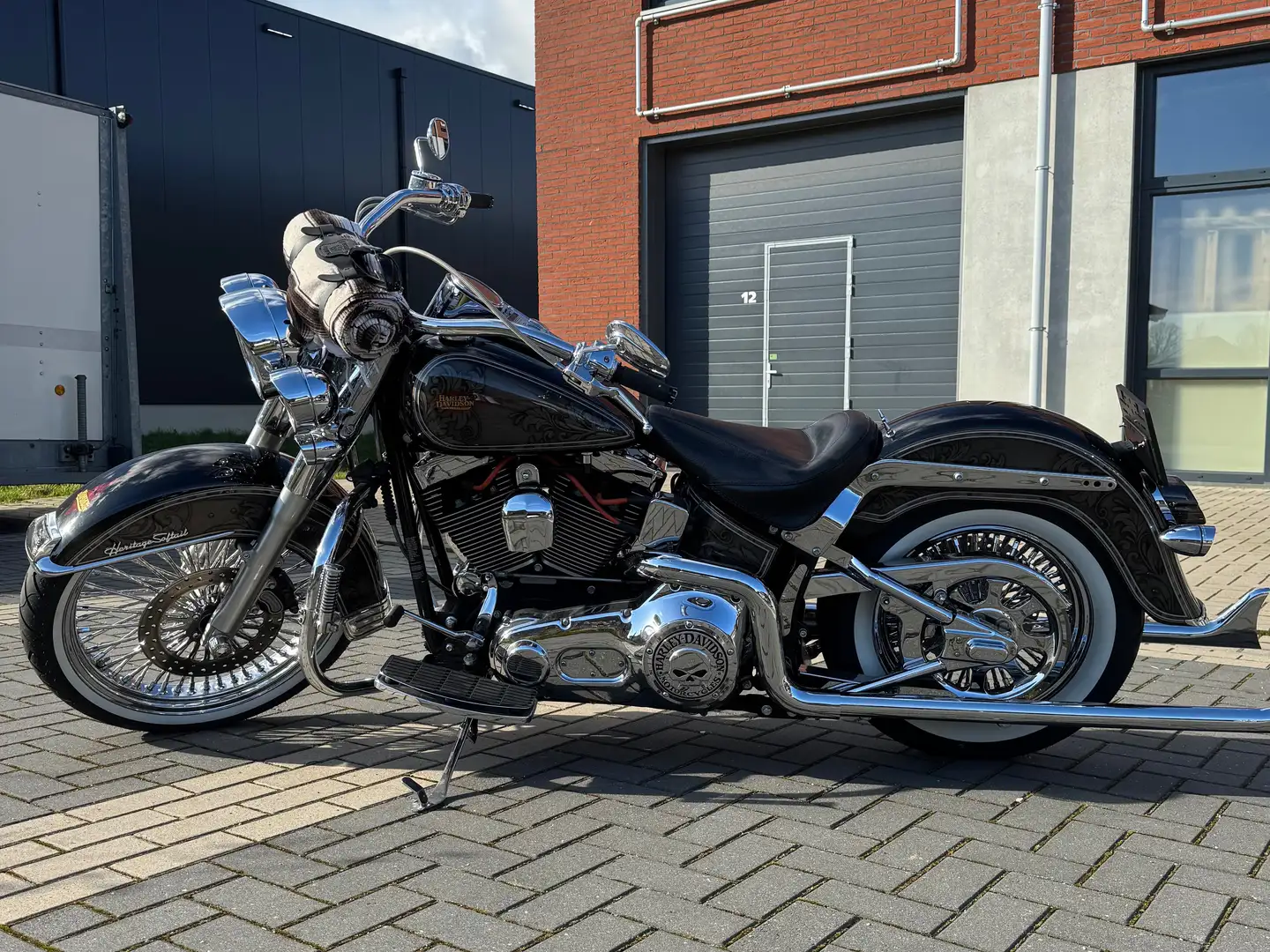 Harley-Davidson Heritage Softail FLSTCI Negru - 1