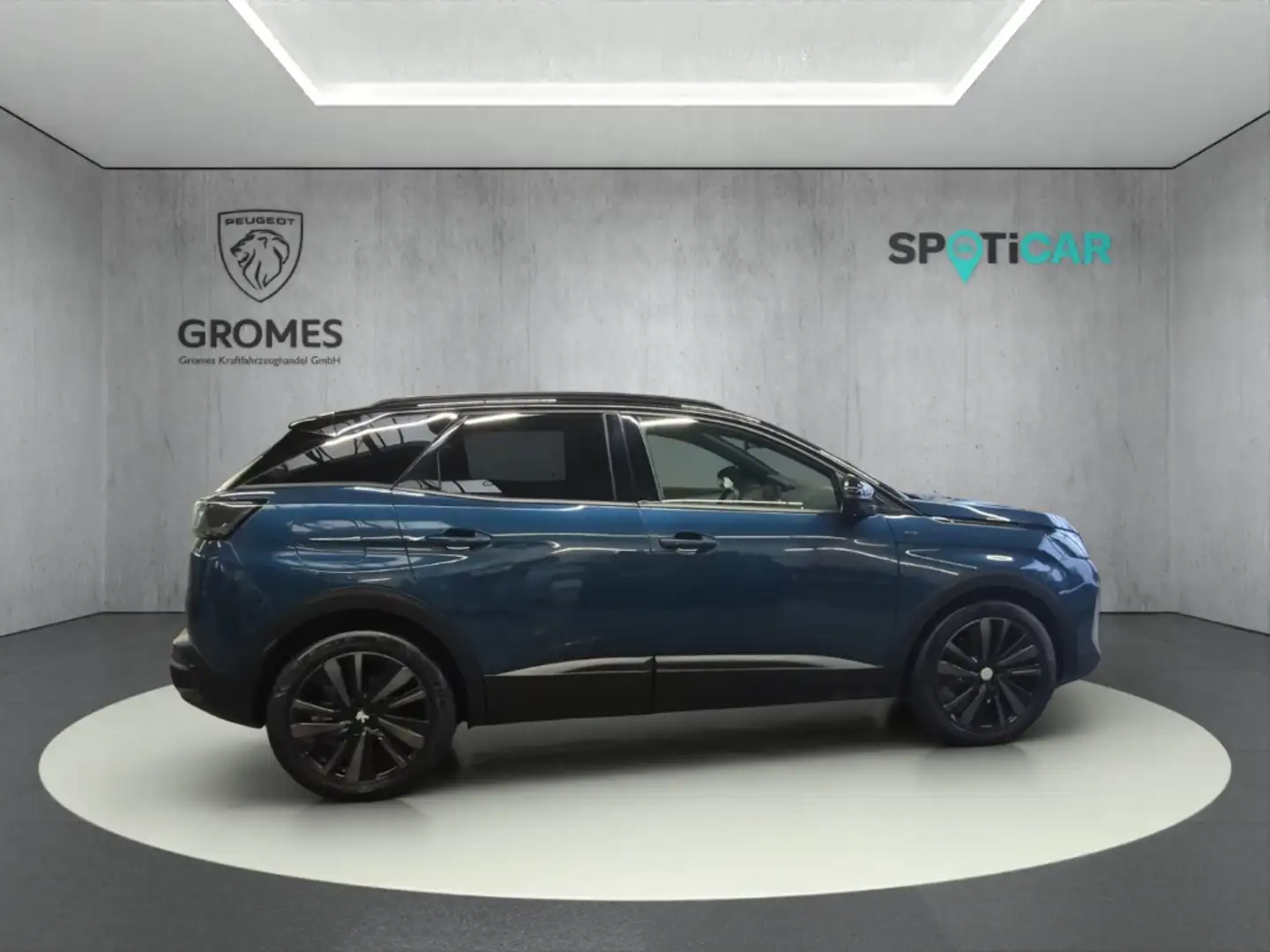 Peugeot 3008 GT HDI 130 EAT8 PANO LED ACC Focal Navi Digitales Blau - 2