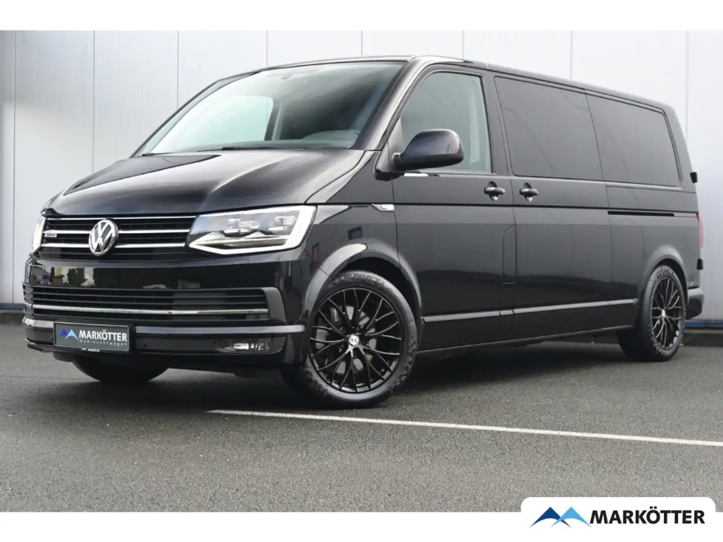 Volkswagen T6 Caravelle lang Highline 4Motion/StandH/Leder Schwarz - 1