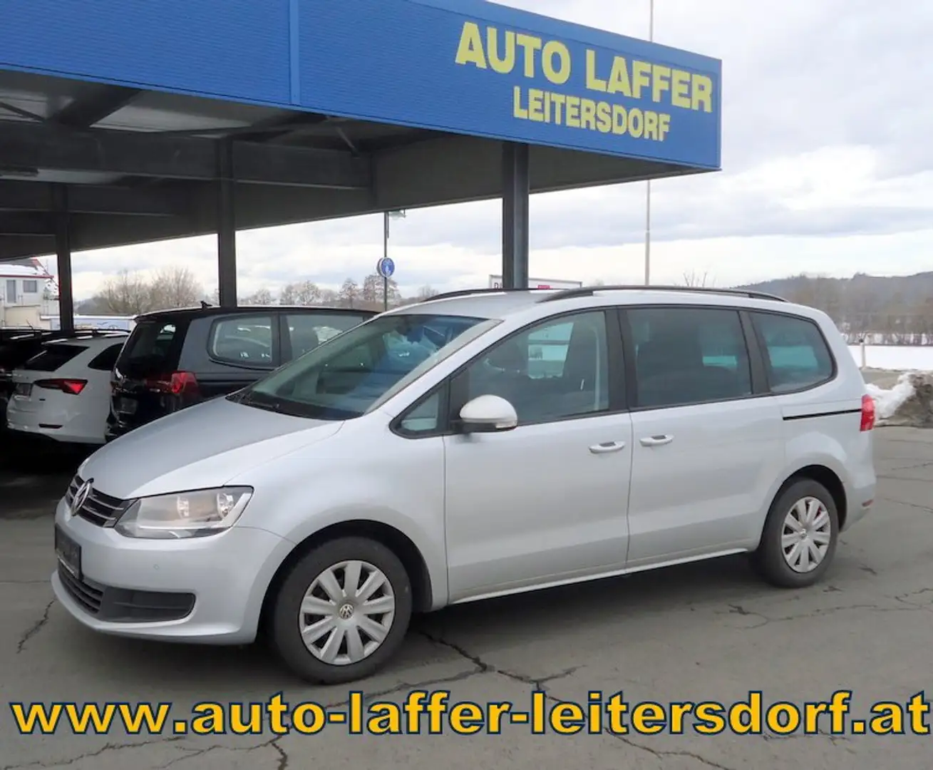 Volkswagen Sharan Trendline BMT**Pickerl 02/2027**Klima Silber - 1