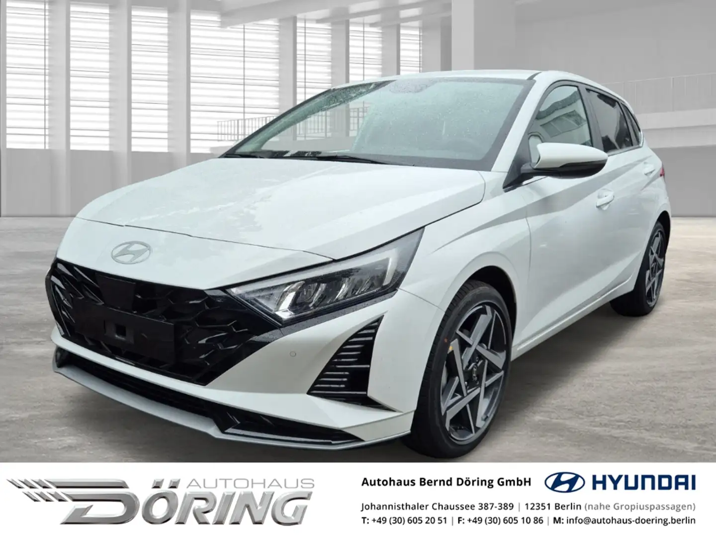 Hyundai i20 Prime 1.0 Turbo (MY25) Navigation Klimaautomatik 1 Weiß - 1