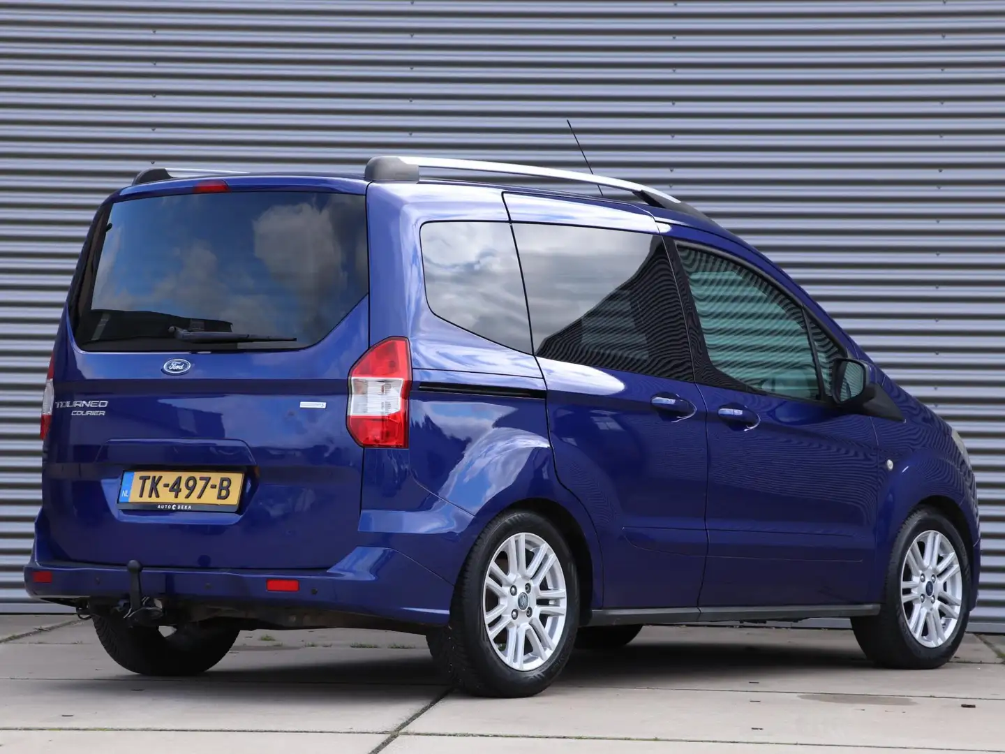 Ford Tourneo Courier 1.0 EcoBoost Titanium *Klimaatreg.*Cruisecontr.*Tr Blauw - 2