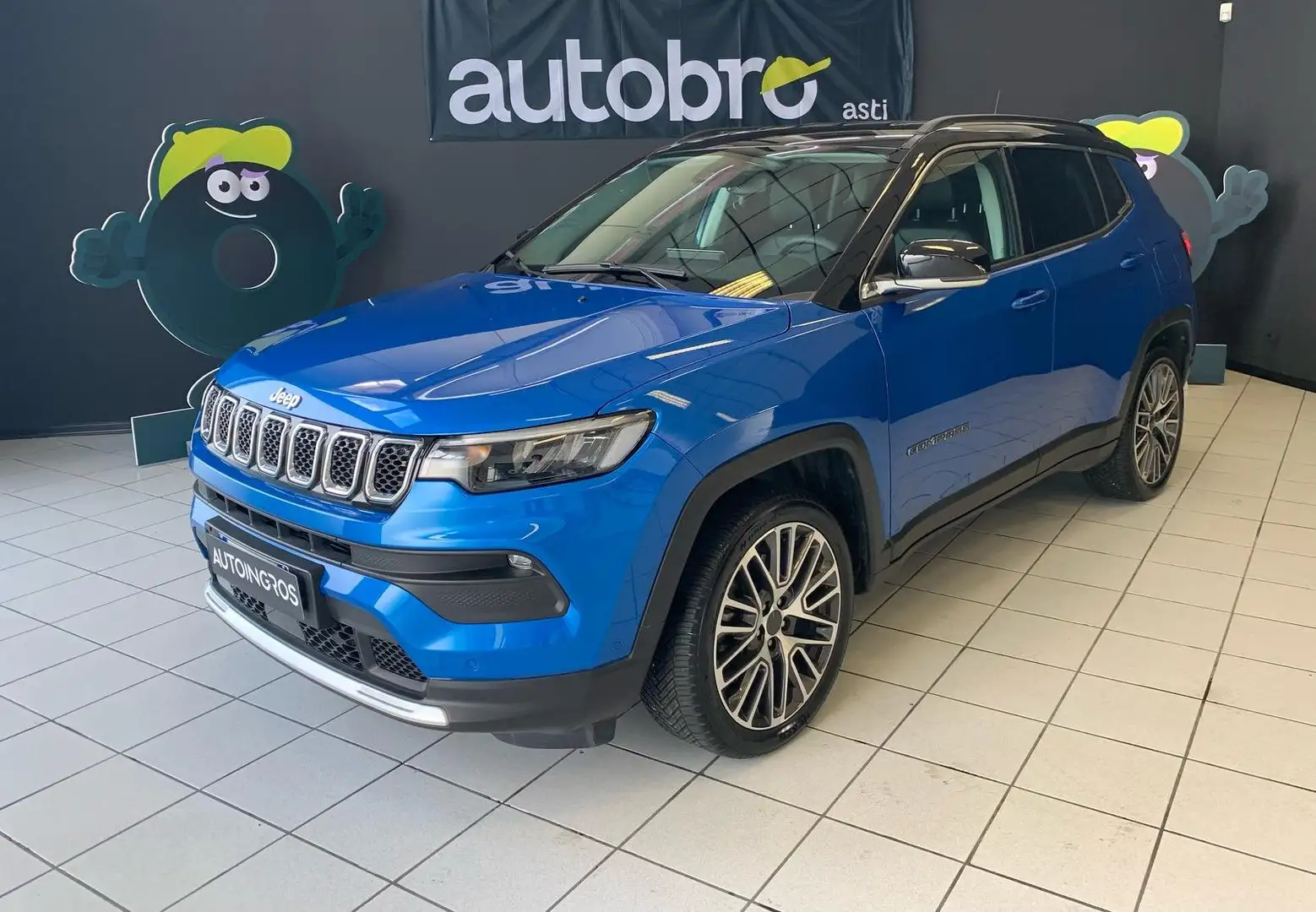Jeep Compass Compass 1.3 turbo t4 phev 80 Anniversario 4xe auto Azul - 1