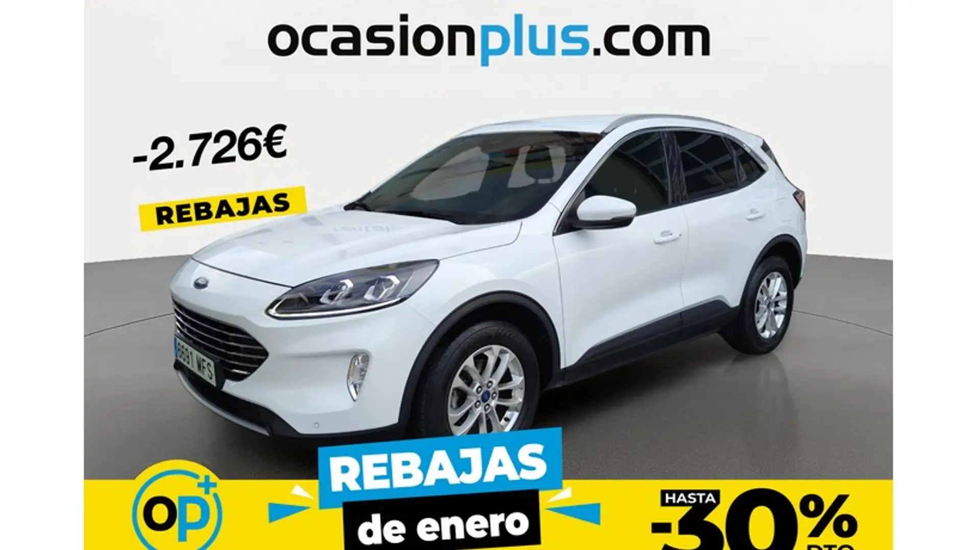 Ford Kuga 1.5 EcoBoost Titanium FWD 150 Blanc - 1