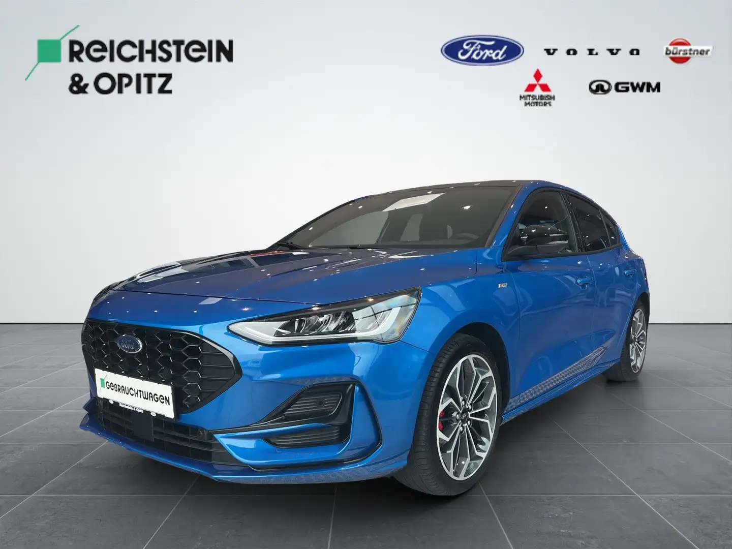 Ford Focus 1,0 EcoBoost Hybrid 114kW ST-Line X Azul - 1
