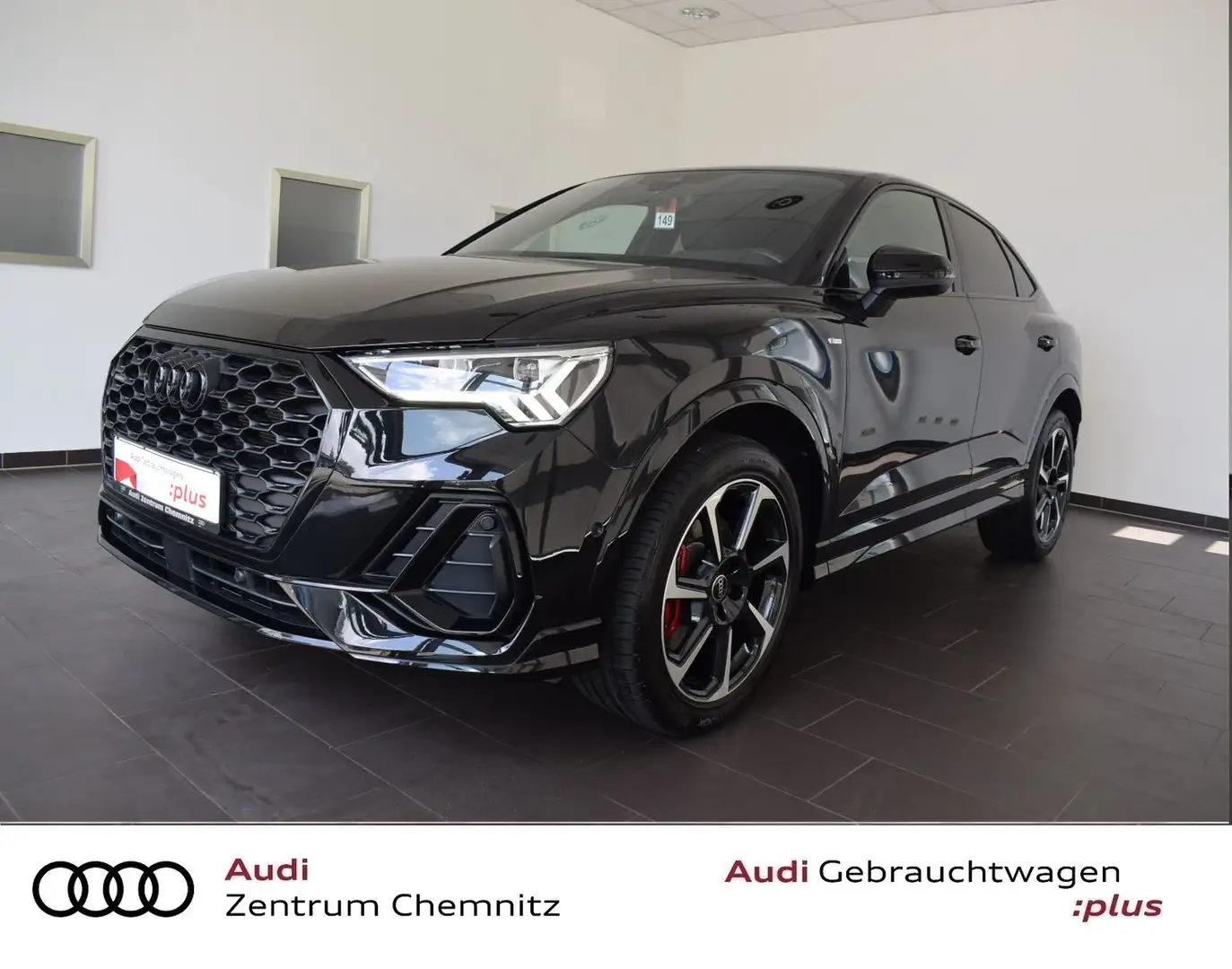 Audi Q3 Sportback 40 TFSI qu. S tr. S line Alcantara Schwarz - 1