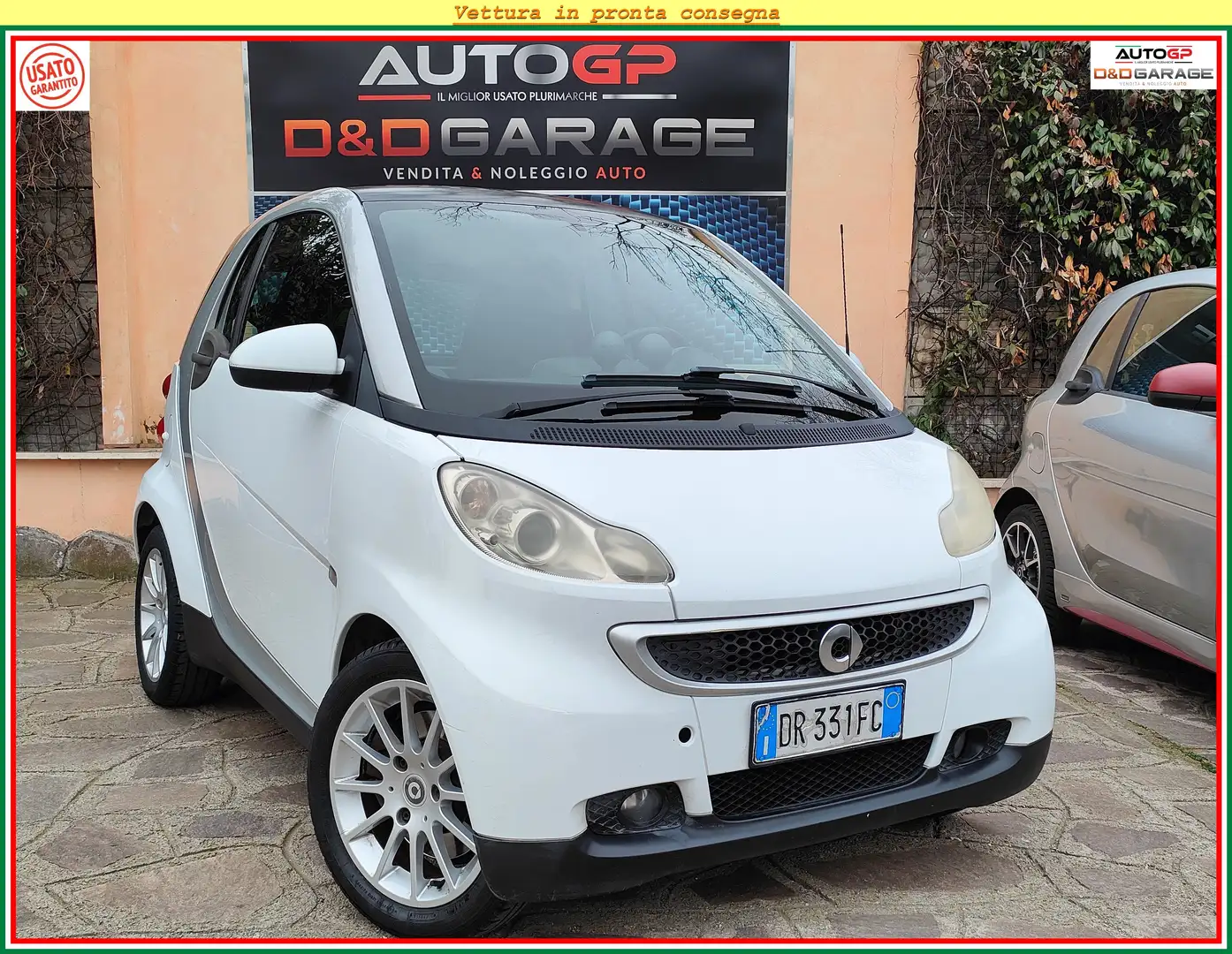 smart forTwo Fortwo 1.0 mhd Passion 71cv Bianco - 1