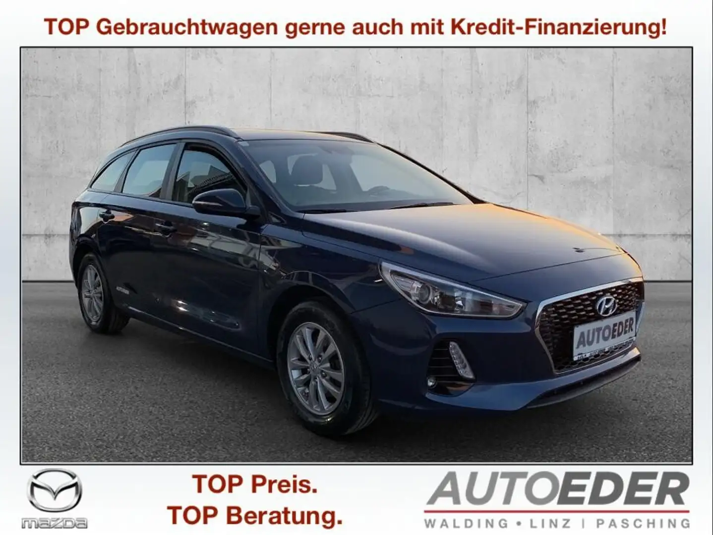 Hyundai i30 CW 1,4 MPI Start/Stopp Comfort Blau - 1