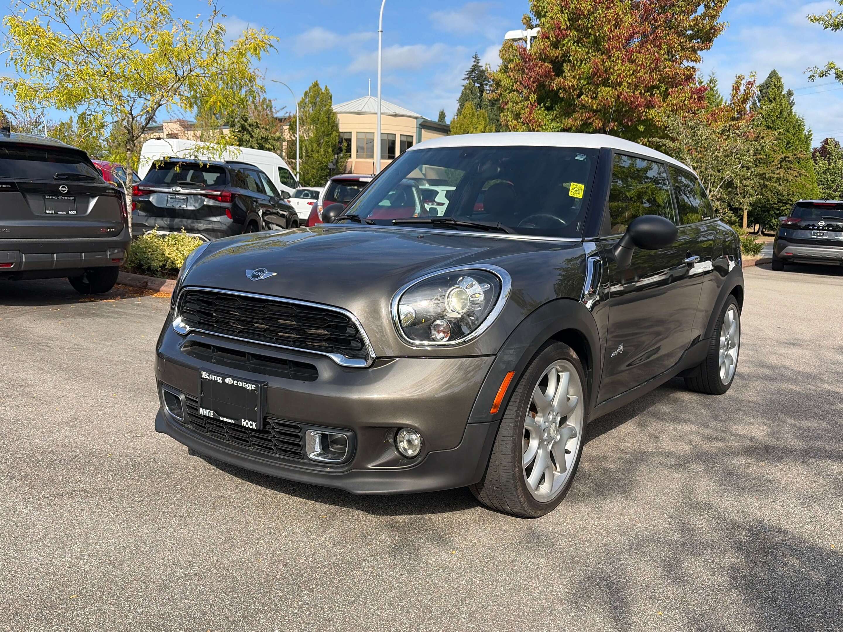 Gray 2013 MINI Cooper Paceman Hatchback All-Wheel Drive Automatic