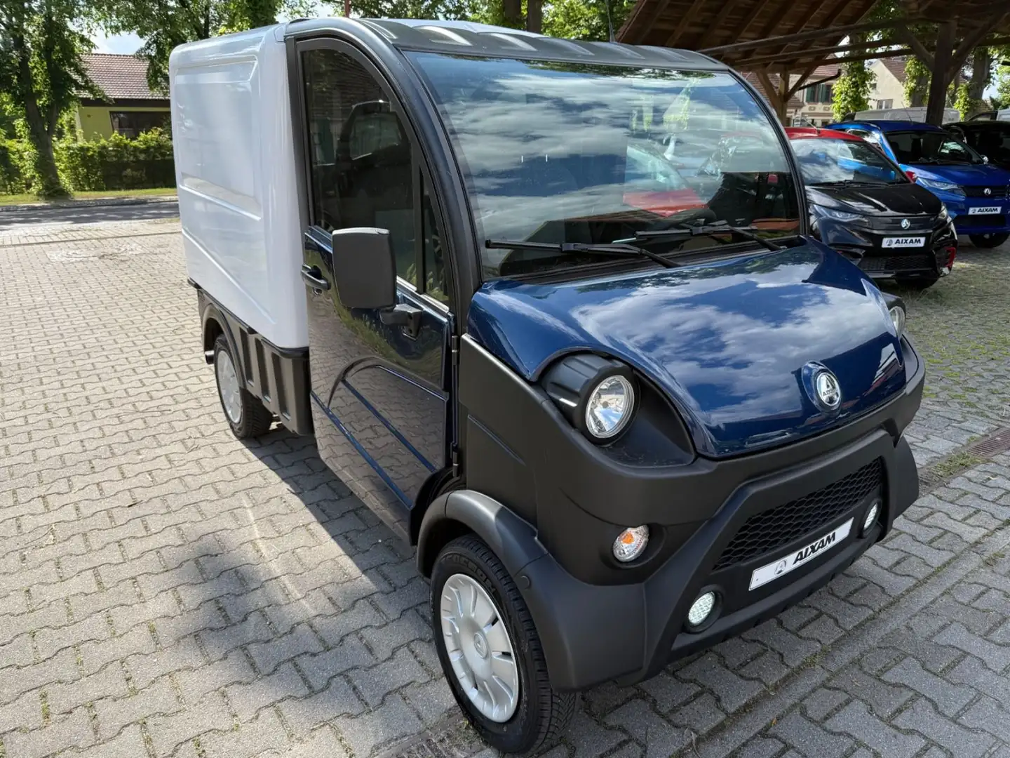 Aixam D-Truck  Mopedauto L6e Automatik Albastru - 1