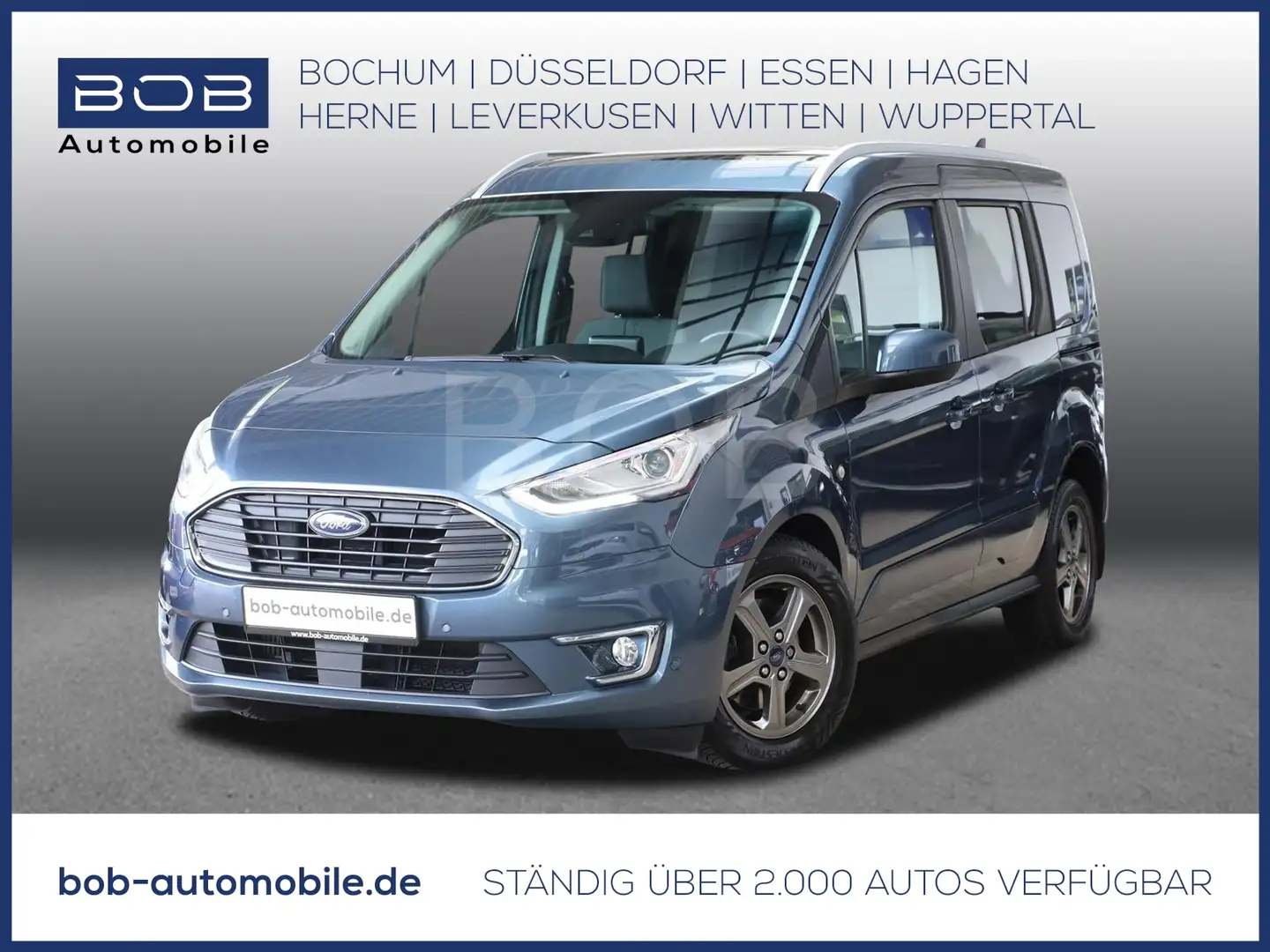 Ford Tourneo Connect 1.0 EcoBoost Titanium PANO ACC Blau - 1