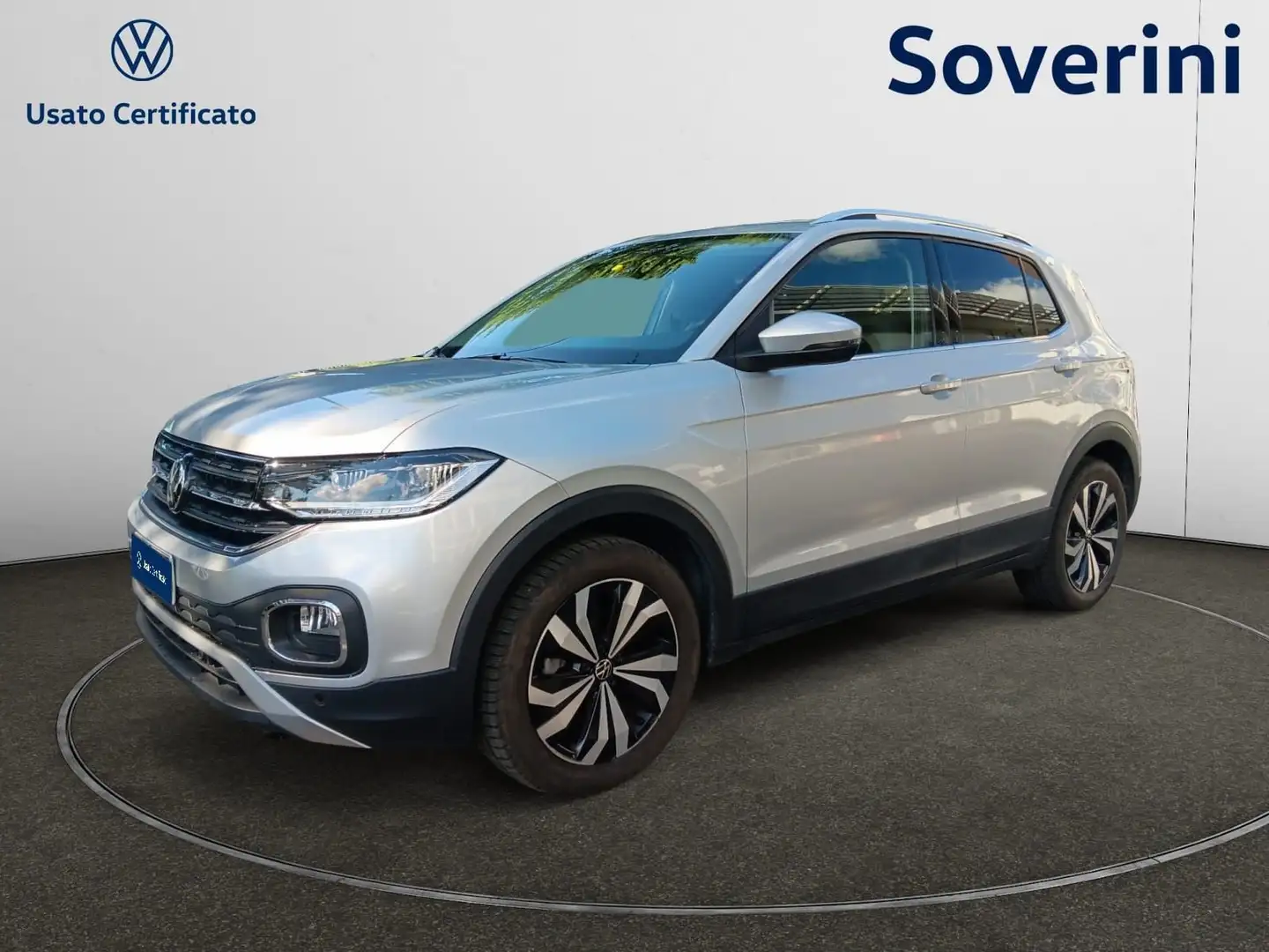 Volkswagen T-Cross 1.0 TSI 110 CV Advanced Argent - 1