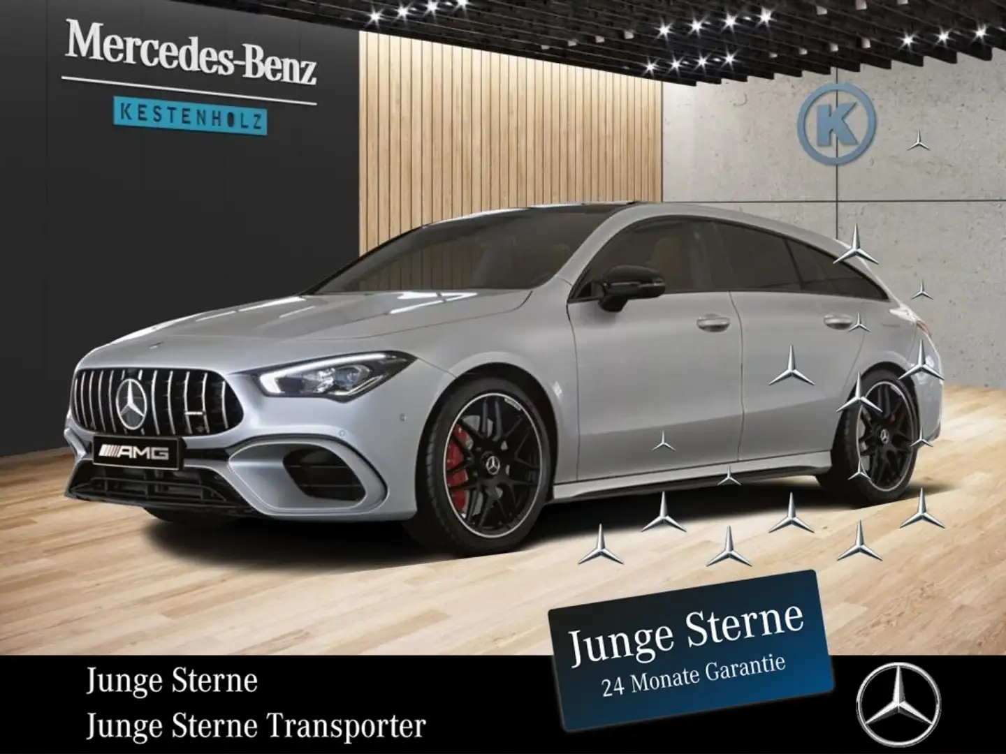 Mercedes-Benz CLA 45 AMG AMG CLA 45 S 4M+ Shooting Brake *MEMO*MBUX*KAM* Blanc - 1