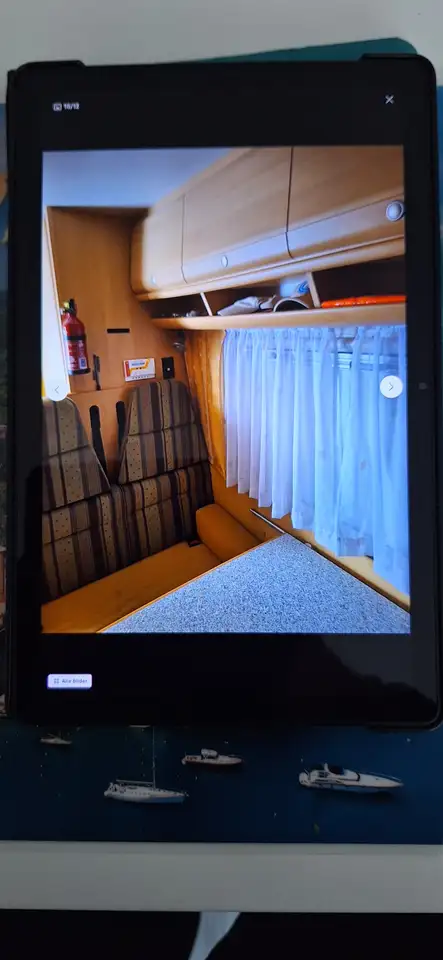 Caravans-Wohnm Dethleffs A5830 Fiat Dethleffs Globetrotter/ESPRIT Alkoven, foto 5