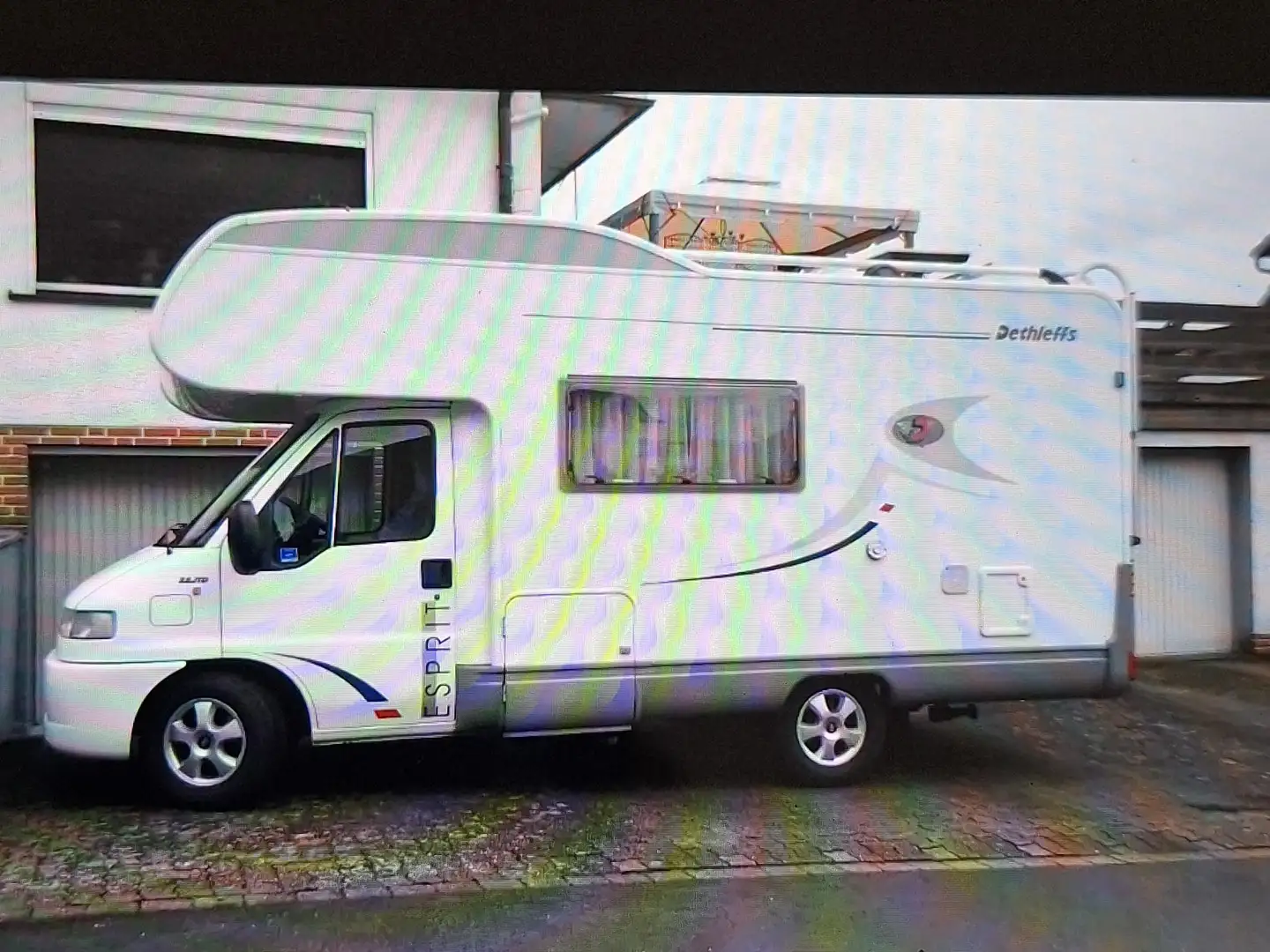 Caravans-Wohnm Dethleffs A5830 Fiat Dethleffs Globetrotter/ESPRIT Alkoven Weiß - 2