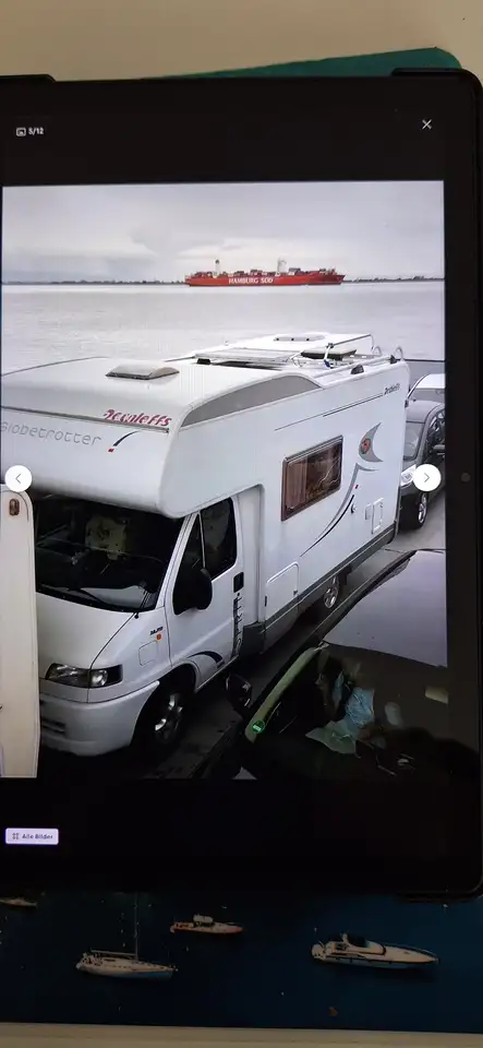 Caravans-Wohnm Dethleffs A5830 Fiat Dethleffs Globetrotter/ESPRIT Alkoven, foto 9
