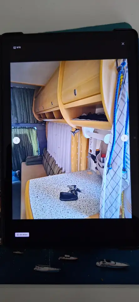 Caravans-Wohnm Dethleffs A5830 Fiat Dethleffs Globetrotter/ESPRIT Alkoven, foto 6