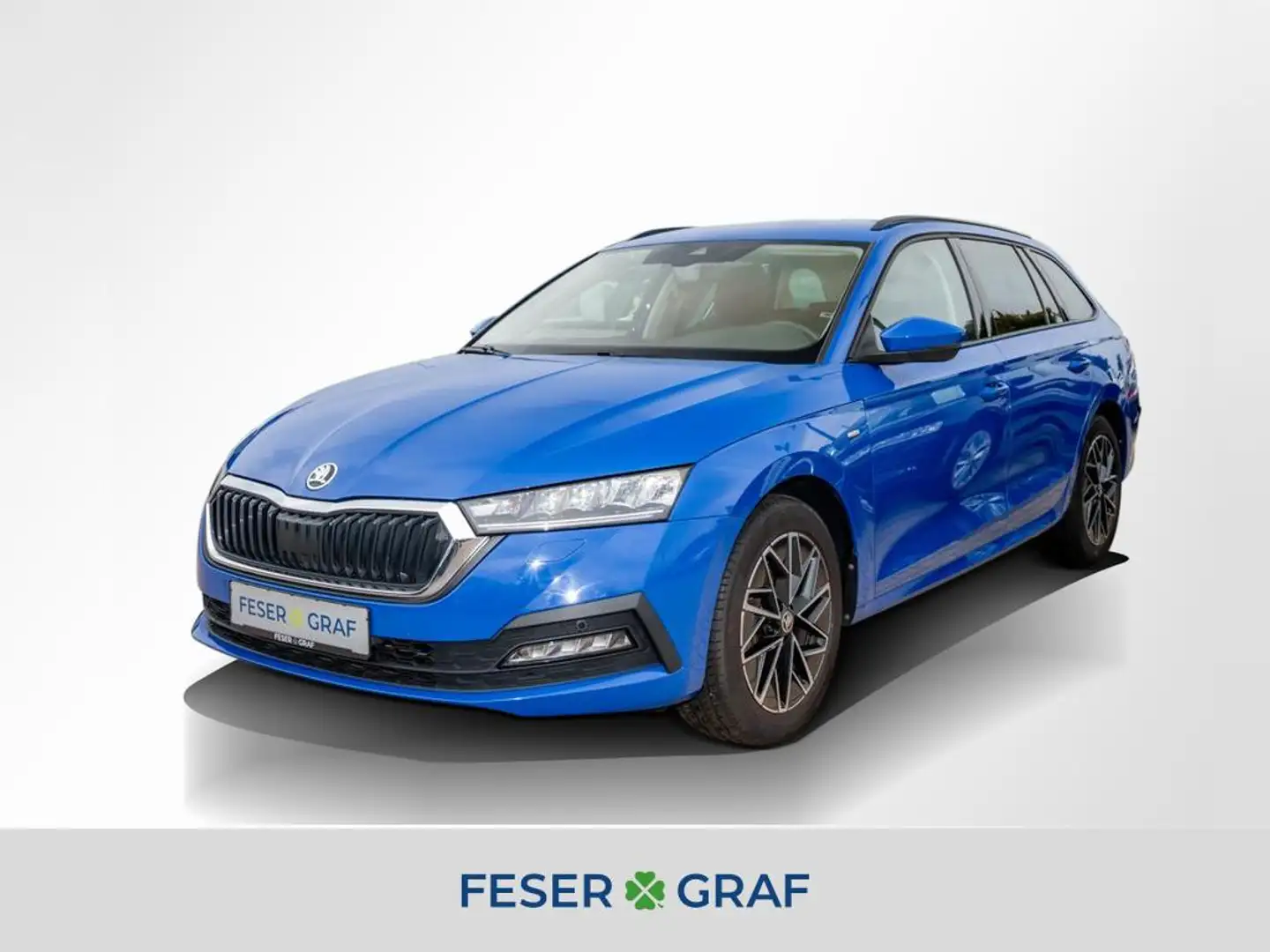 Skoda Octavia Combi Clever 1.5TSI e-TEC DSG LED/GRA Bleu - 1