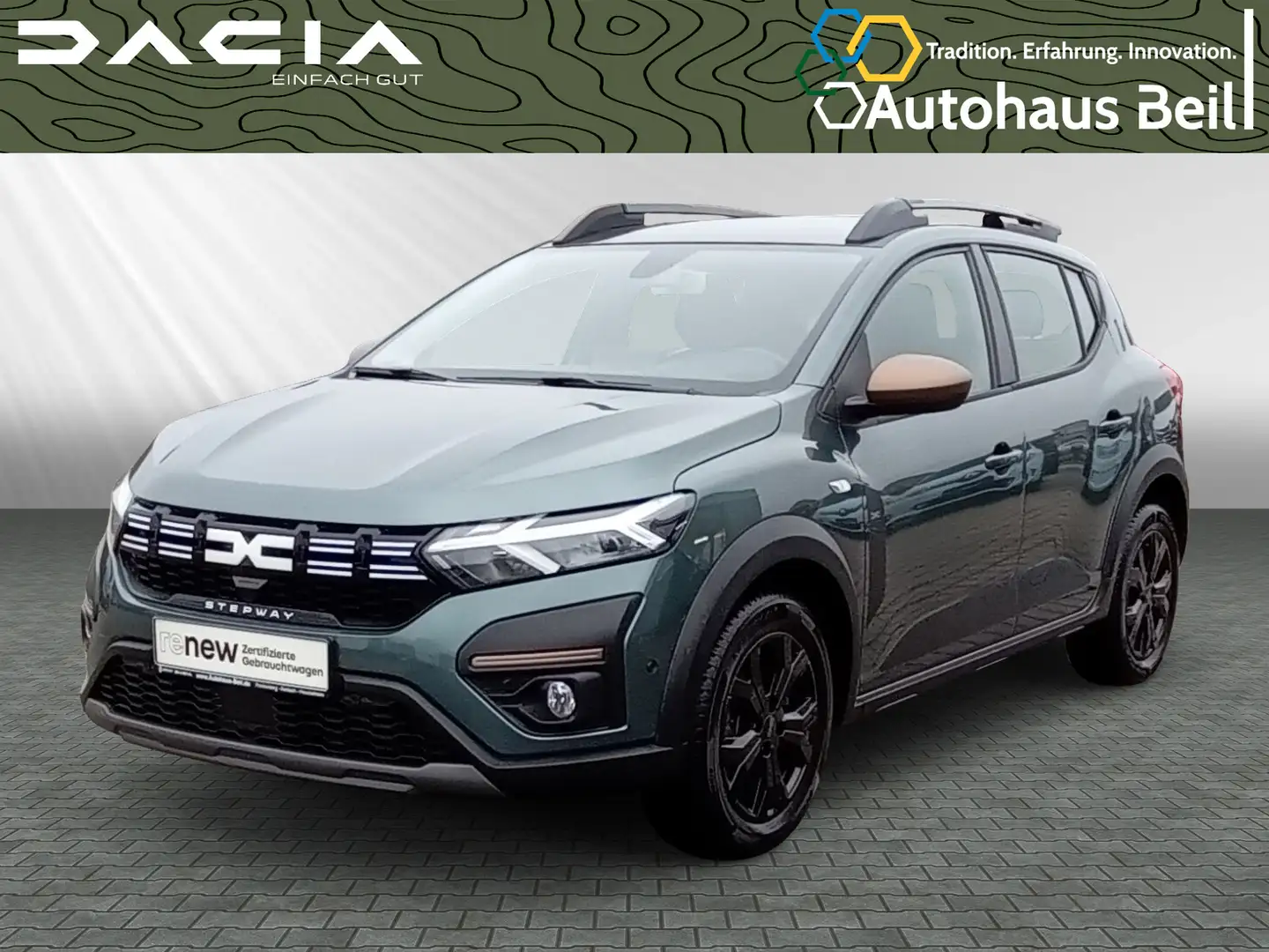 Dacia Sandero III Stepway Extreme+ Grün - 1
