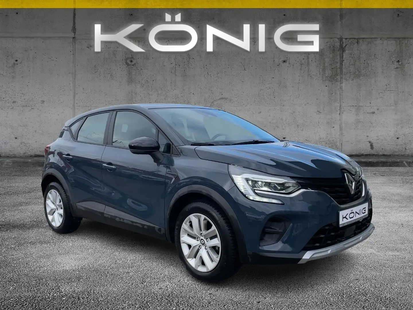 Renault Captur 1.0 TCe 90 EQUILIBRE KLIMA*NAVI*Tempomat Blau - 2