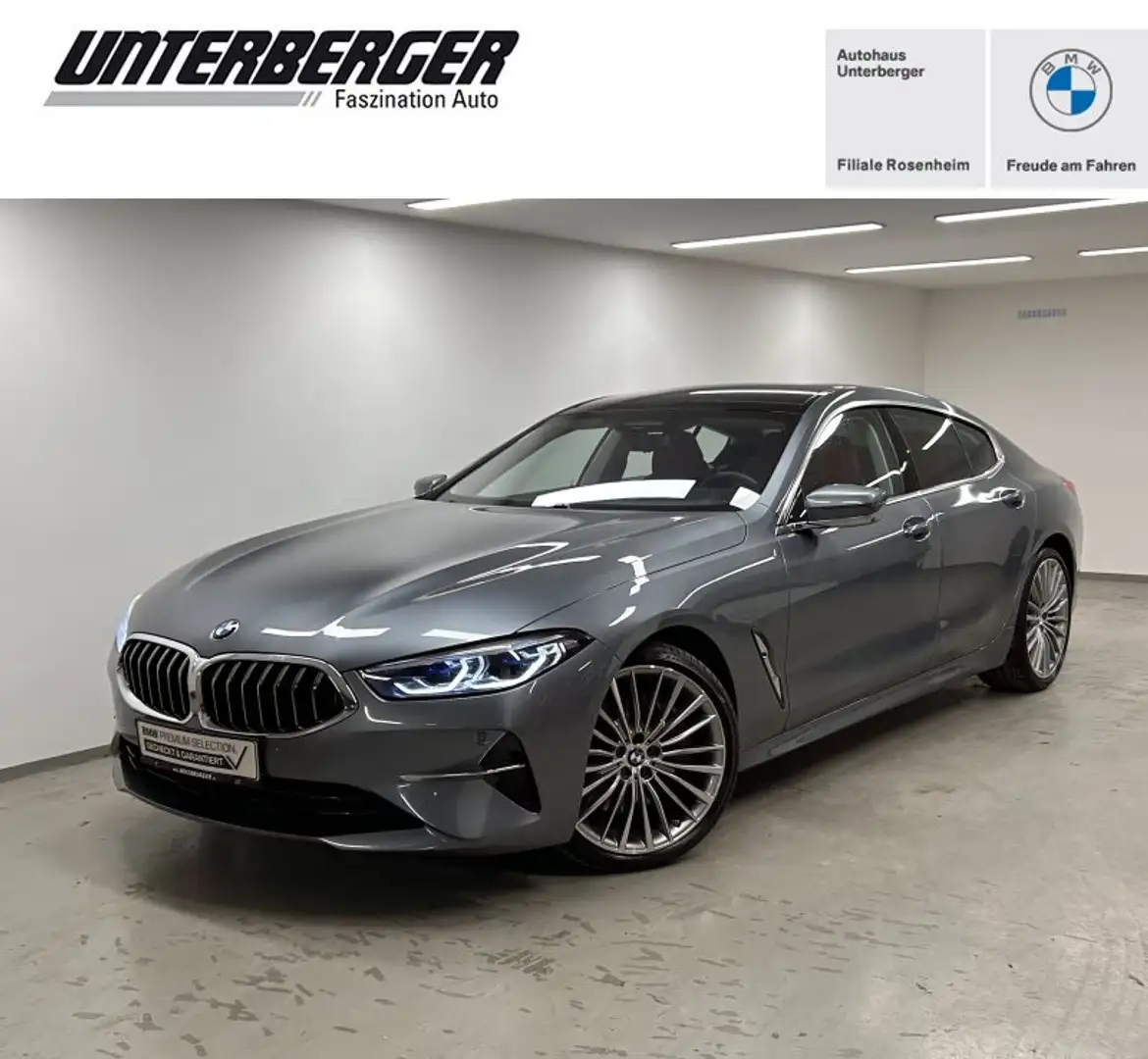 BMW 840 d xDrive Gran Coupé Harman/Kardon Pano. Drivingass Grey - 1