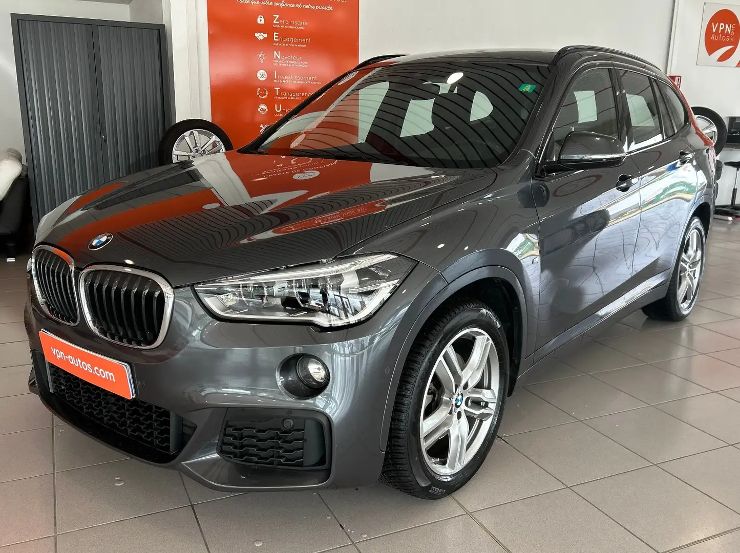 BMW X1 xDrive 18d 150 ch BVA8 M Sport Grijs - 1